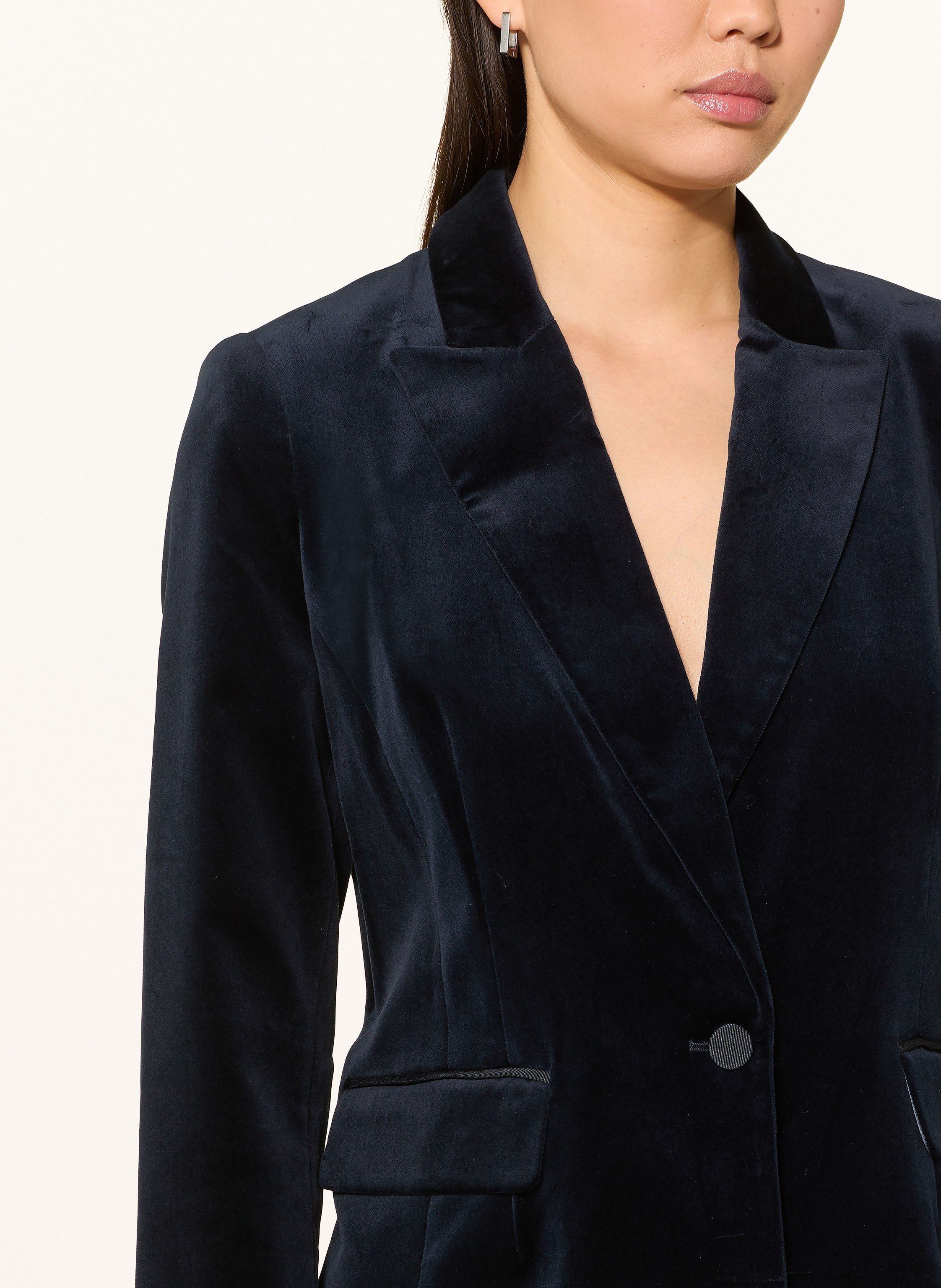 Thumbnail - Phase Eight Samtblazer Bridie blau