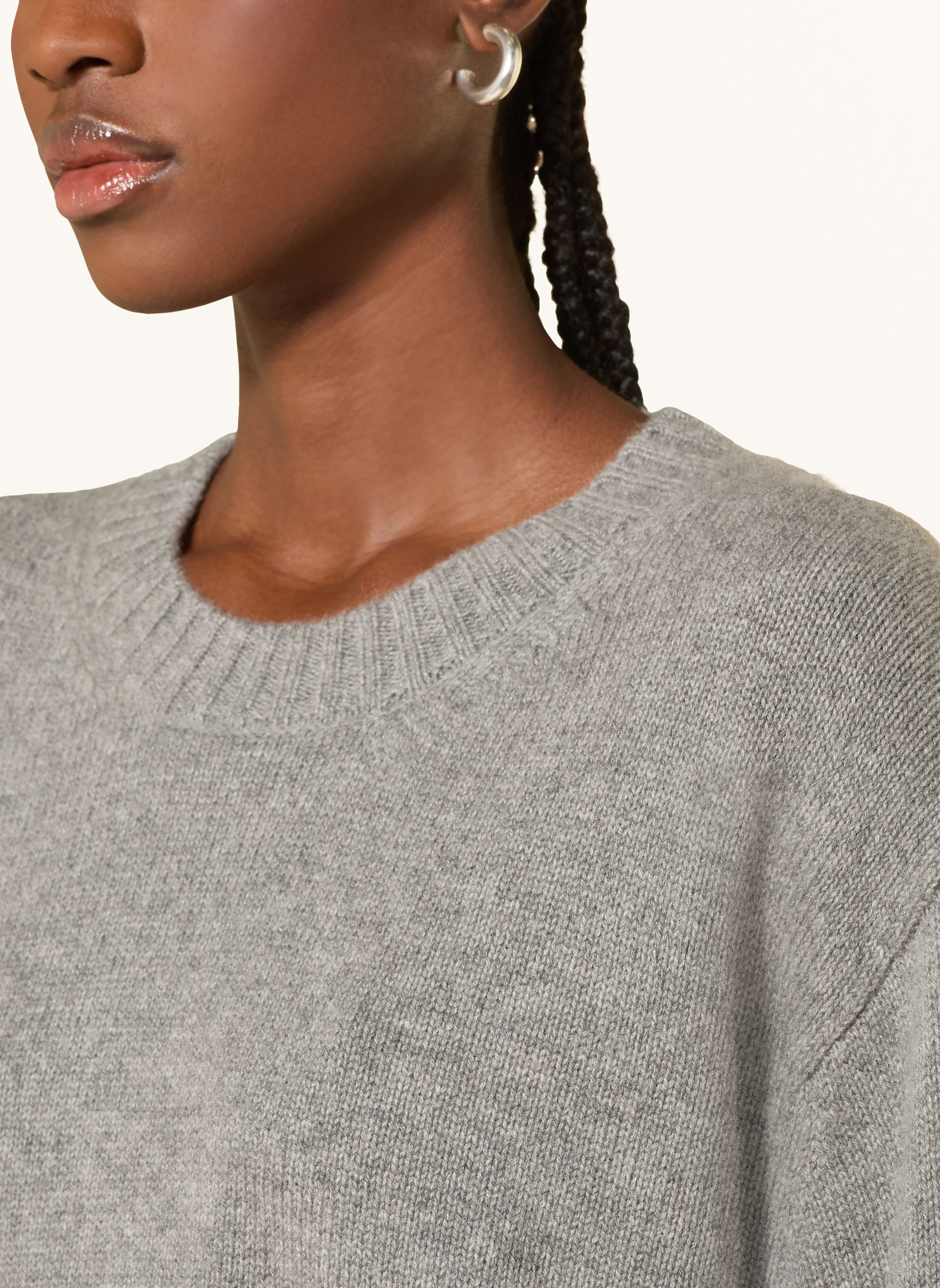 Thumbnail - Ba&Sh Cashmere-Pullover Cesnik grau