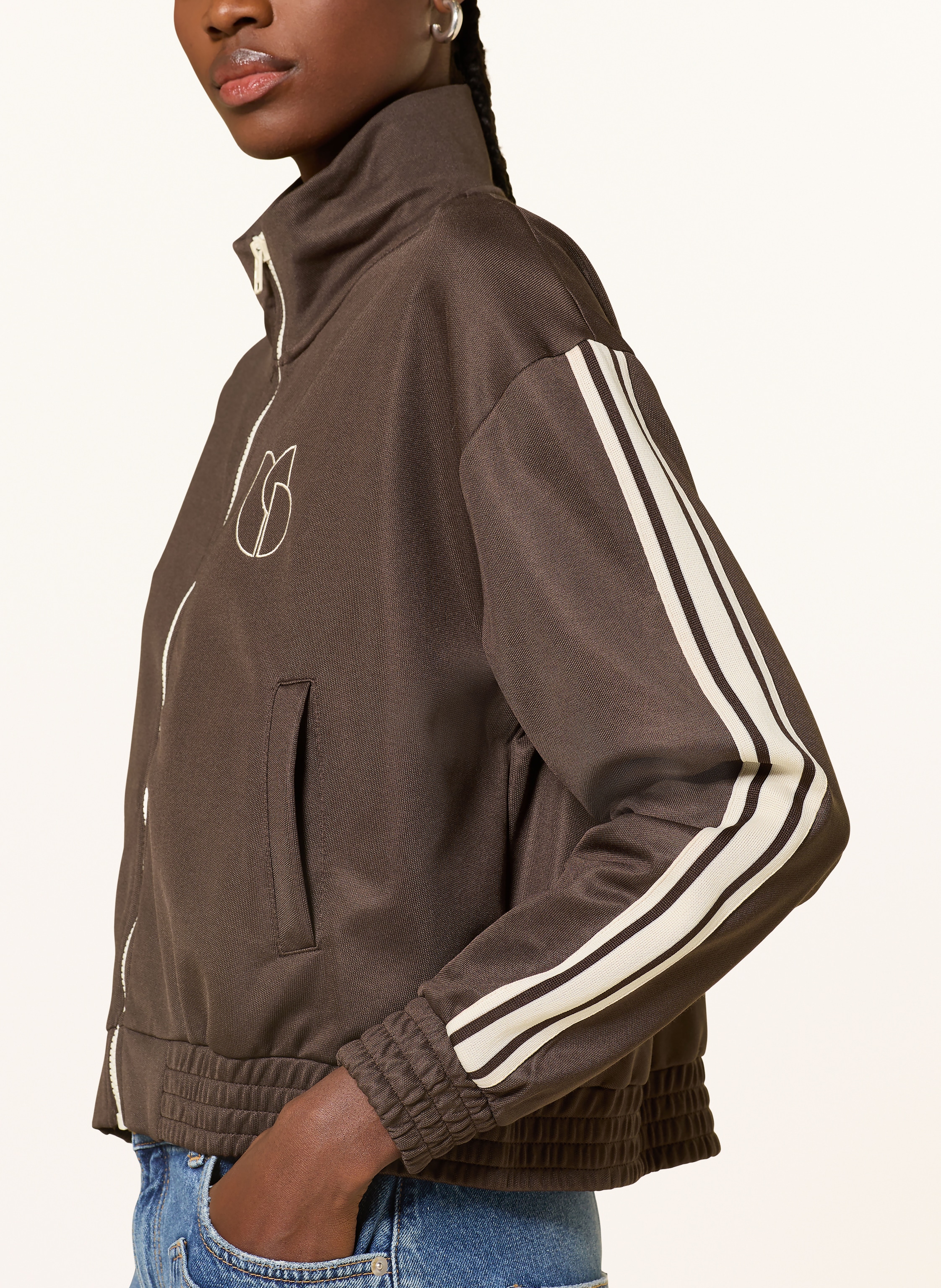 Thumbnail - Ba&Sh Jacke Jimi Mit Galonstreifen braun