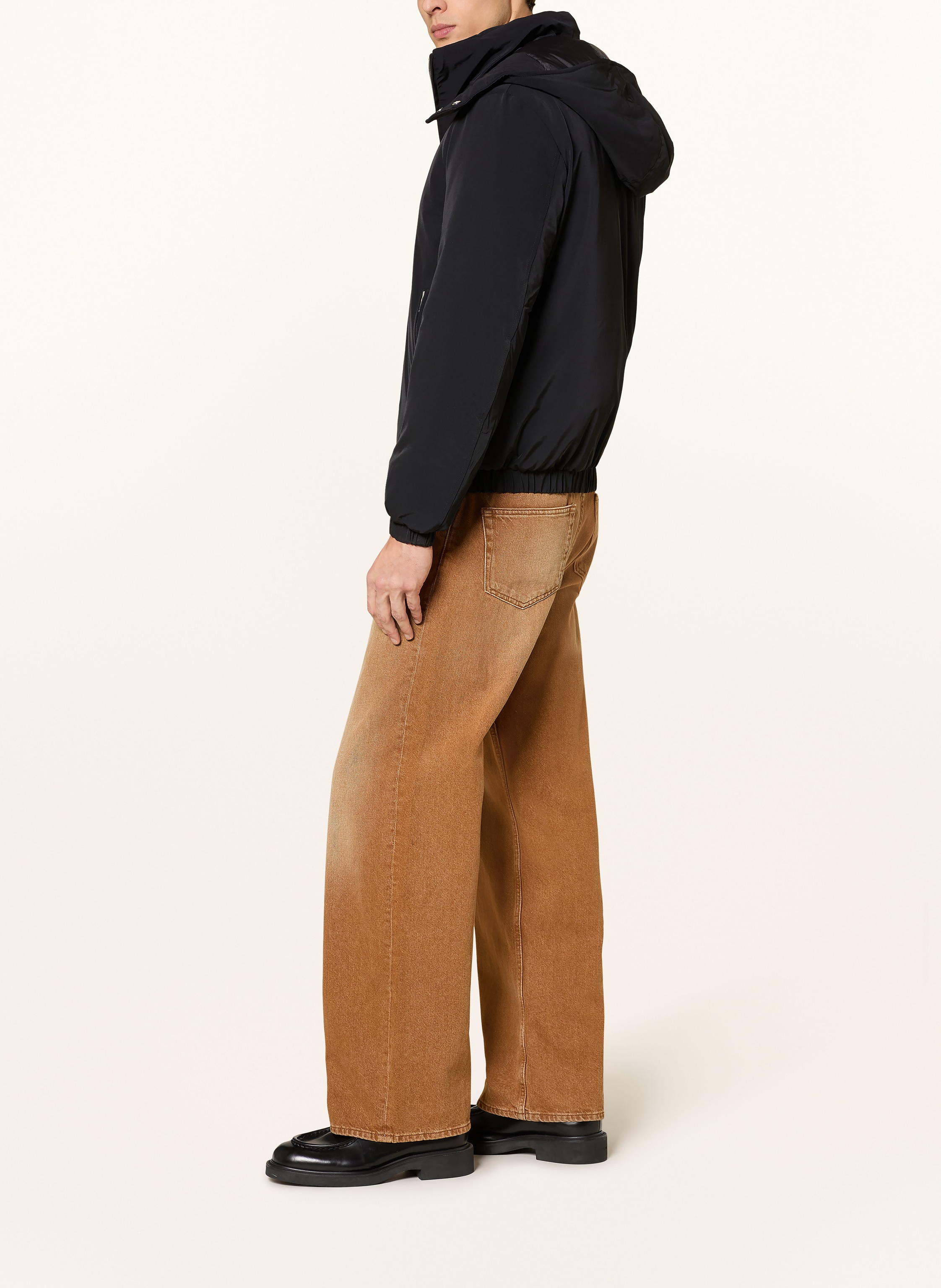 Thumbnail - Sandro Jacke Mit Abnehmbarer Kapuze schwarz