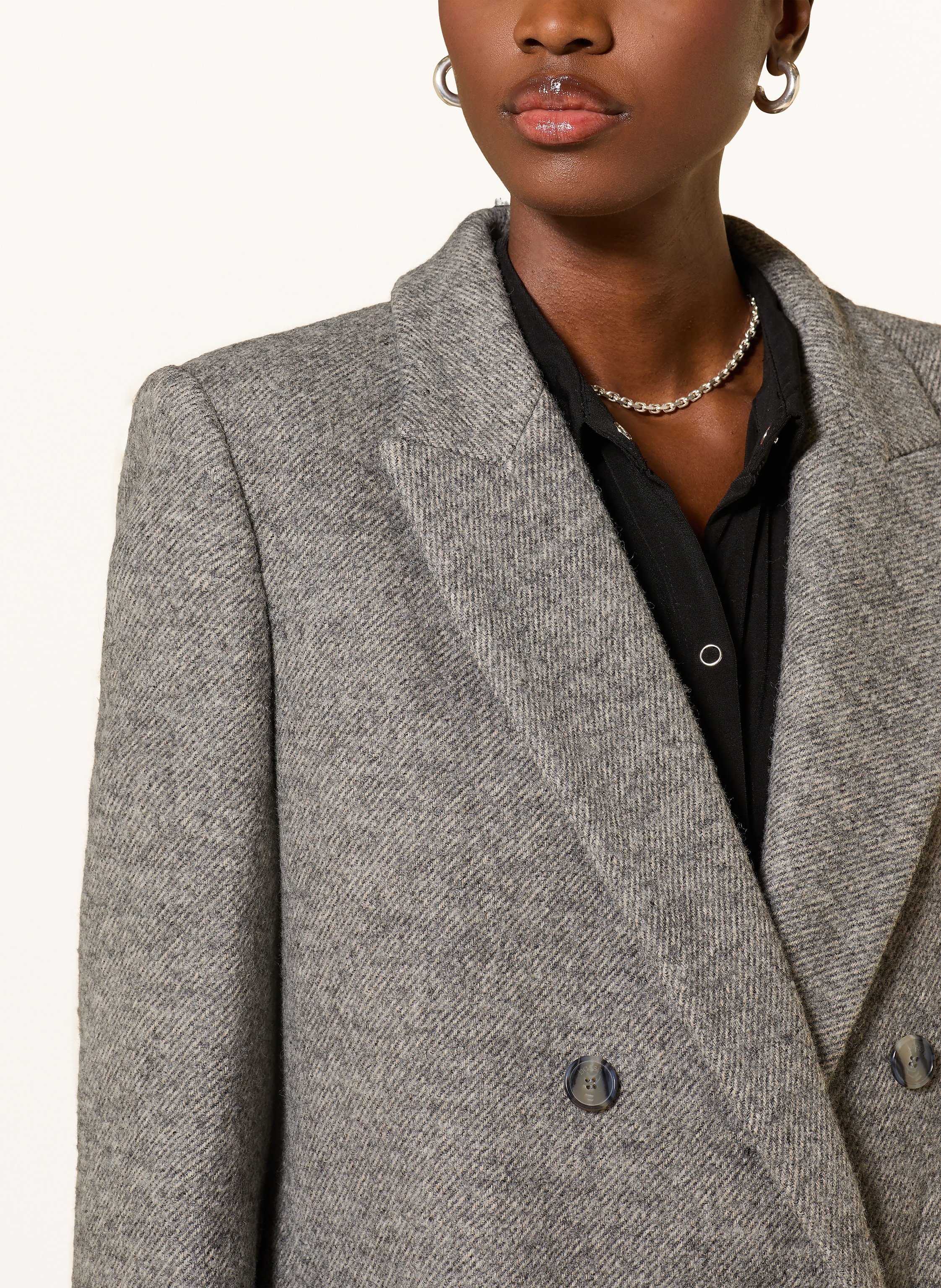 Thumbnail - Ba&Sh Blazer Waro grau