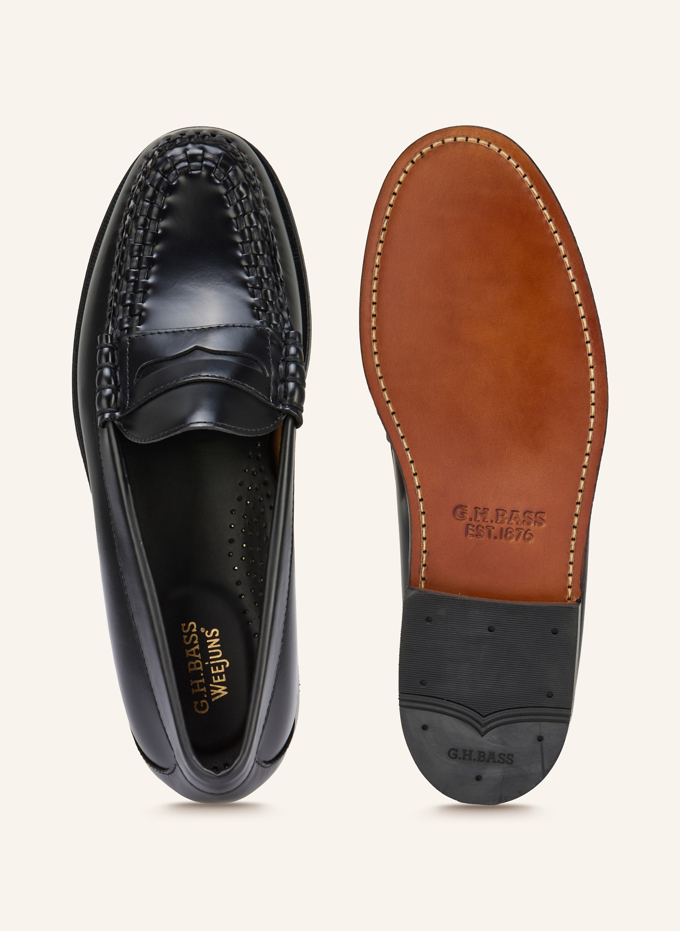 Thumbnail - G.H.Bass Penny-Loafer Weejun Heritage schwarz