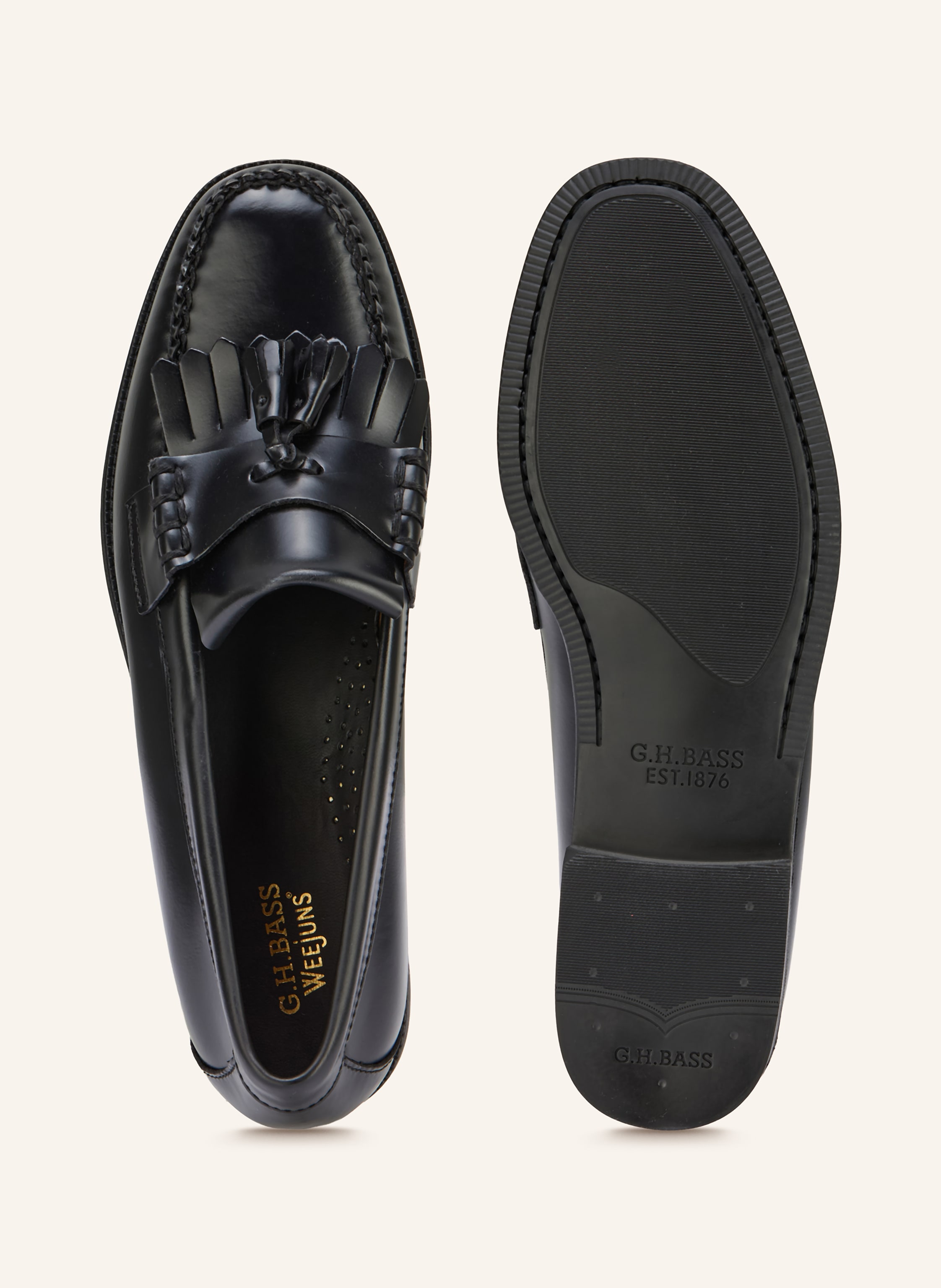 Thumbnail - G.H.Bass Loafer Easy Weejun schwarz