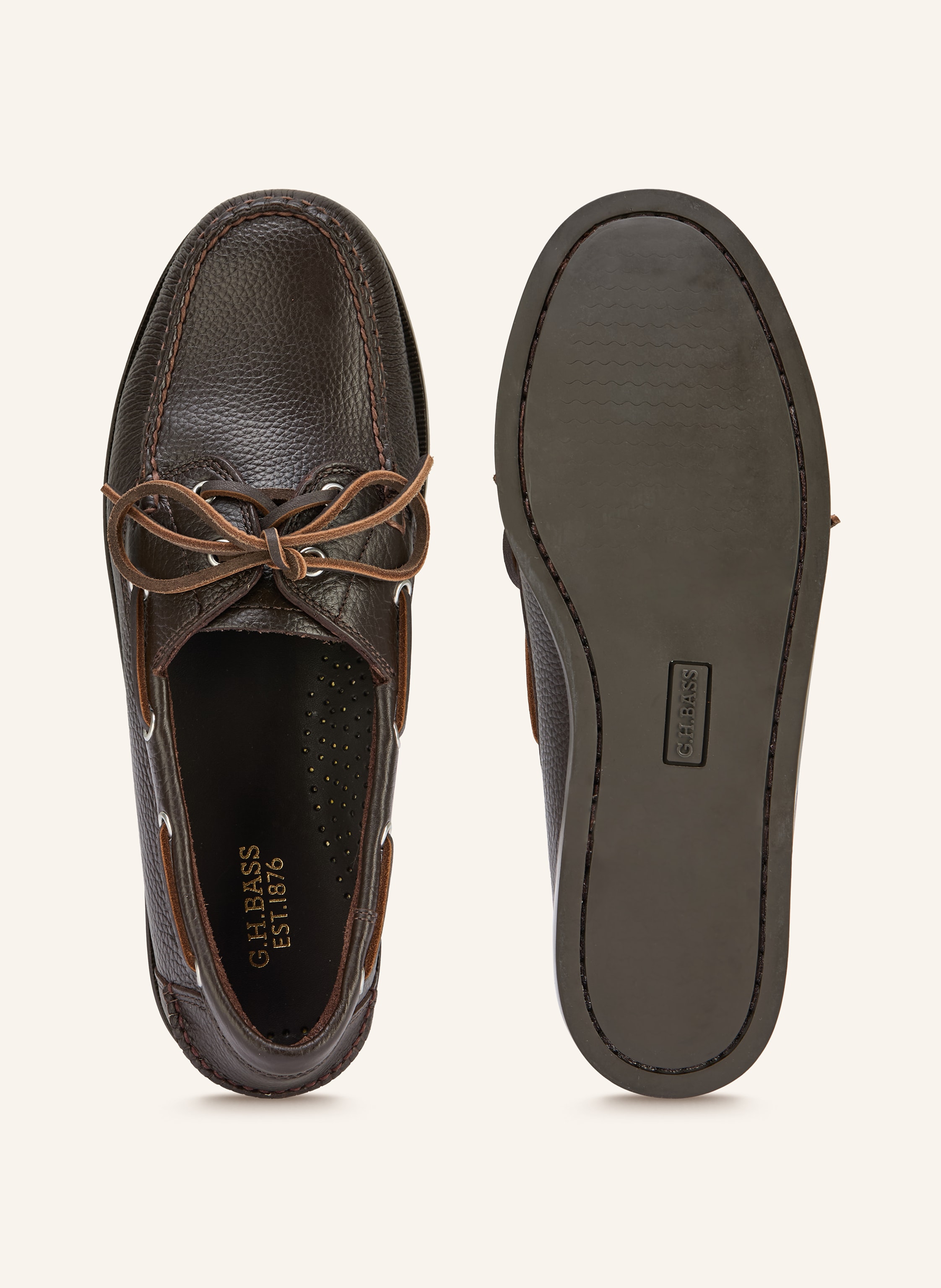 Thumbnail - G.H.Bass Bootsschuhe Jetty Ii braun