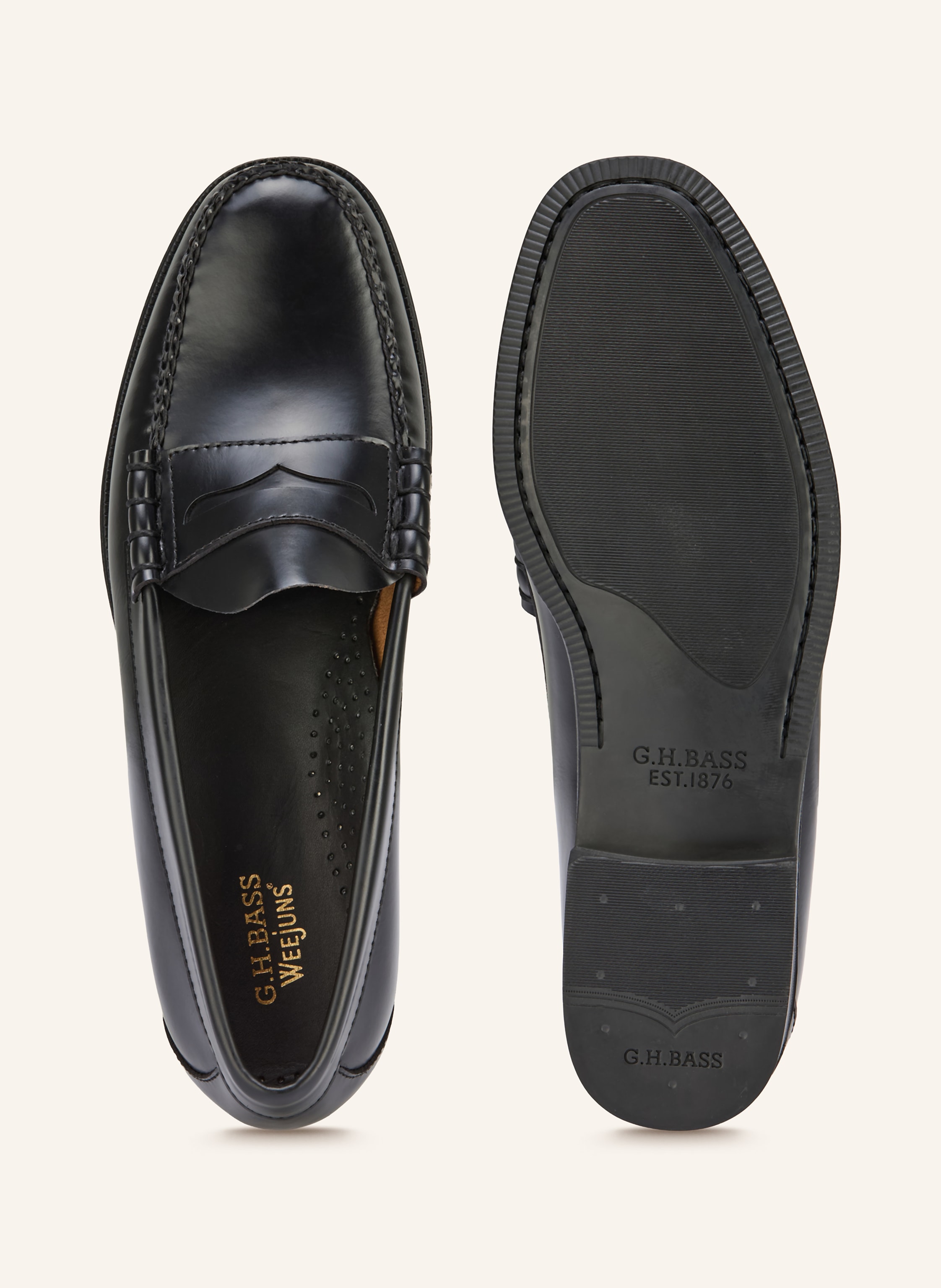 Thumbnail - G.H.Bass Penny-Loafer Weejun Ii schwarz