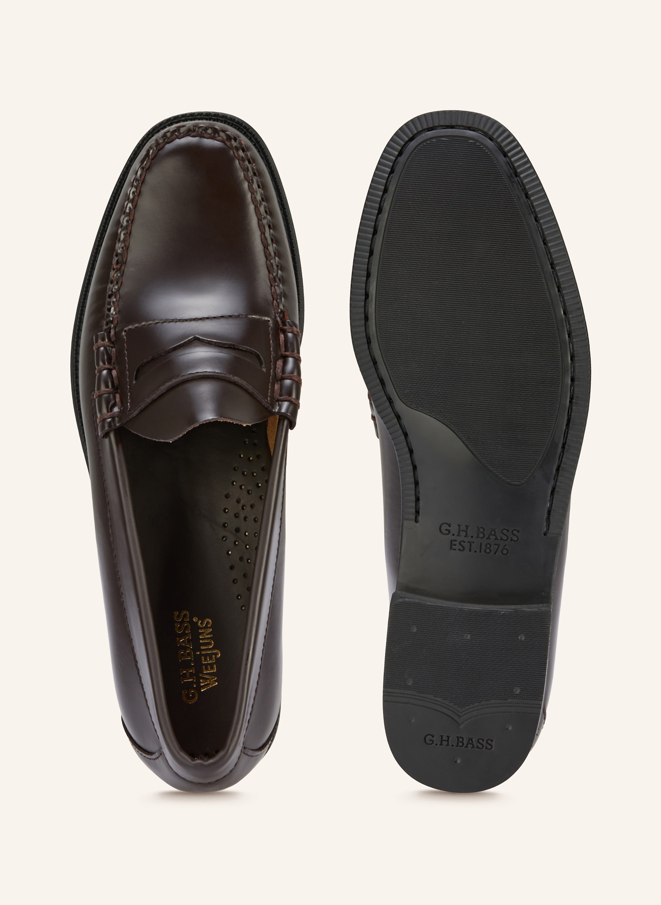 Thumbnail - G.H.Bass Penny-Loafer Weejun Ii braun