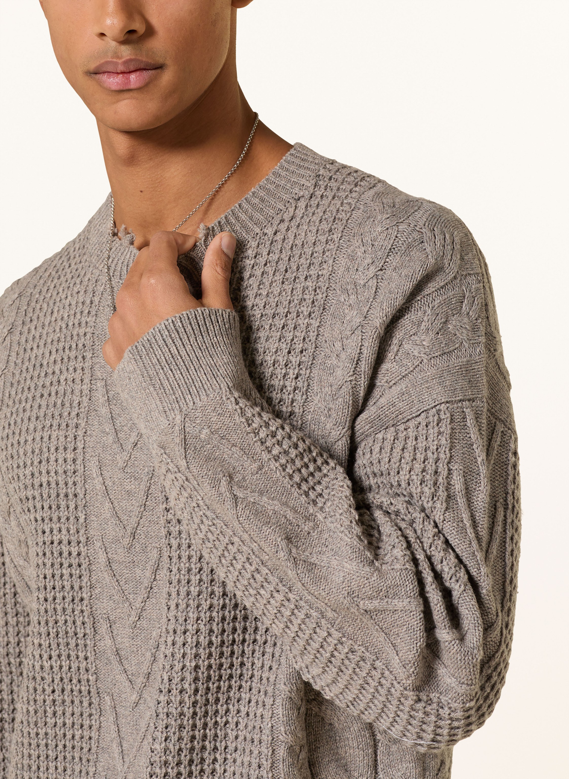 Thumbnail - Allsaints Pullover Tenter braun