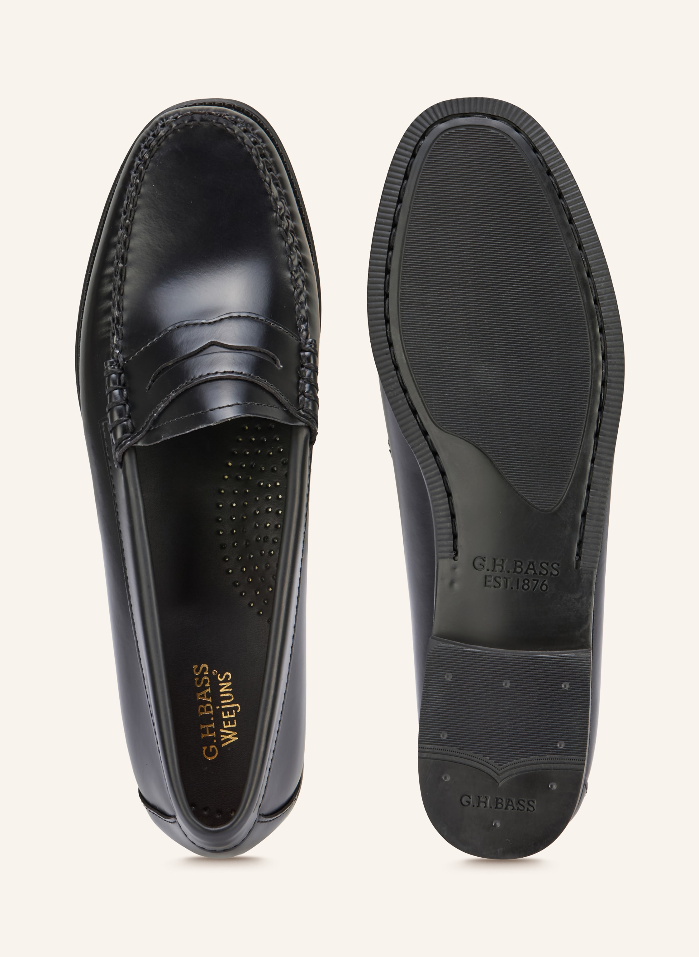 Thumbnail - G.H.Bass Penny-Loafer Weejun Ii schwarz