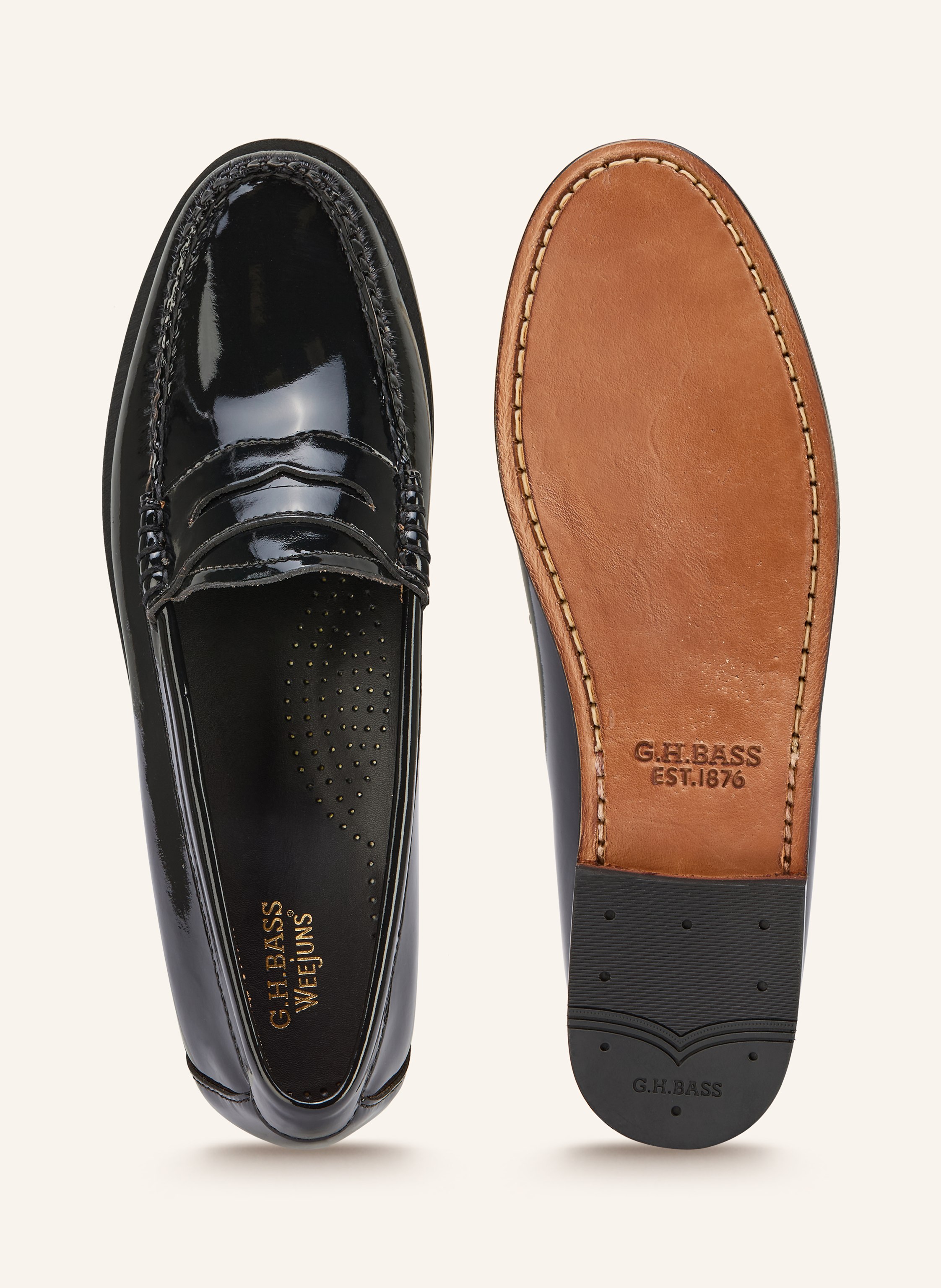 Thumbnail - G.H.Bass Penny-Loafer Weejun schwarz