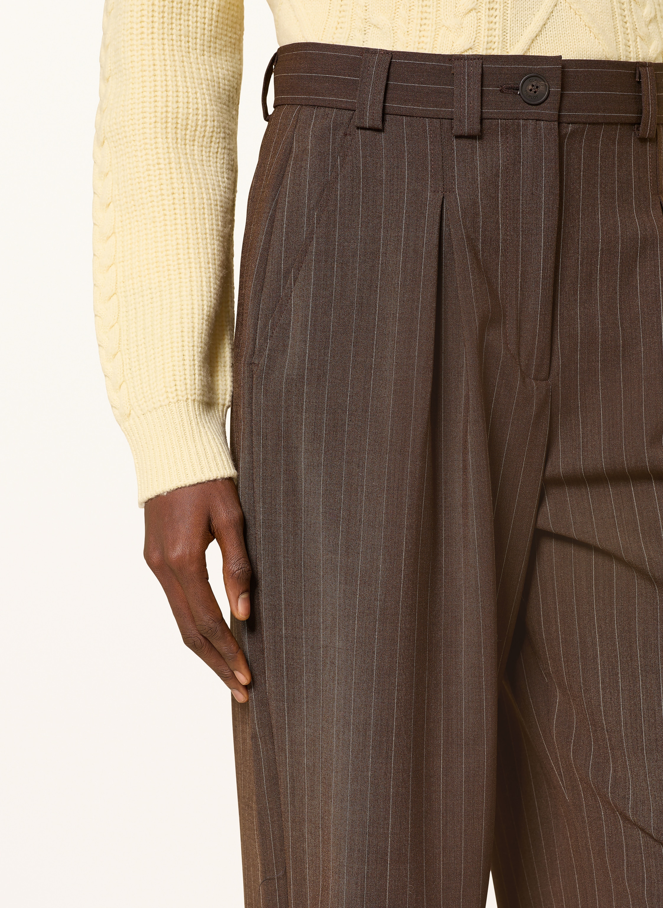 Thumbnail - Claudie Pierlot Marlenehose braun