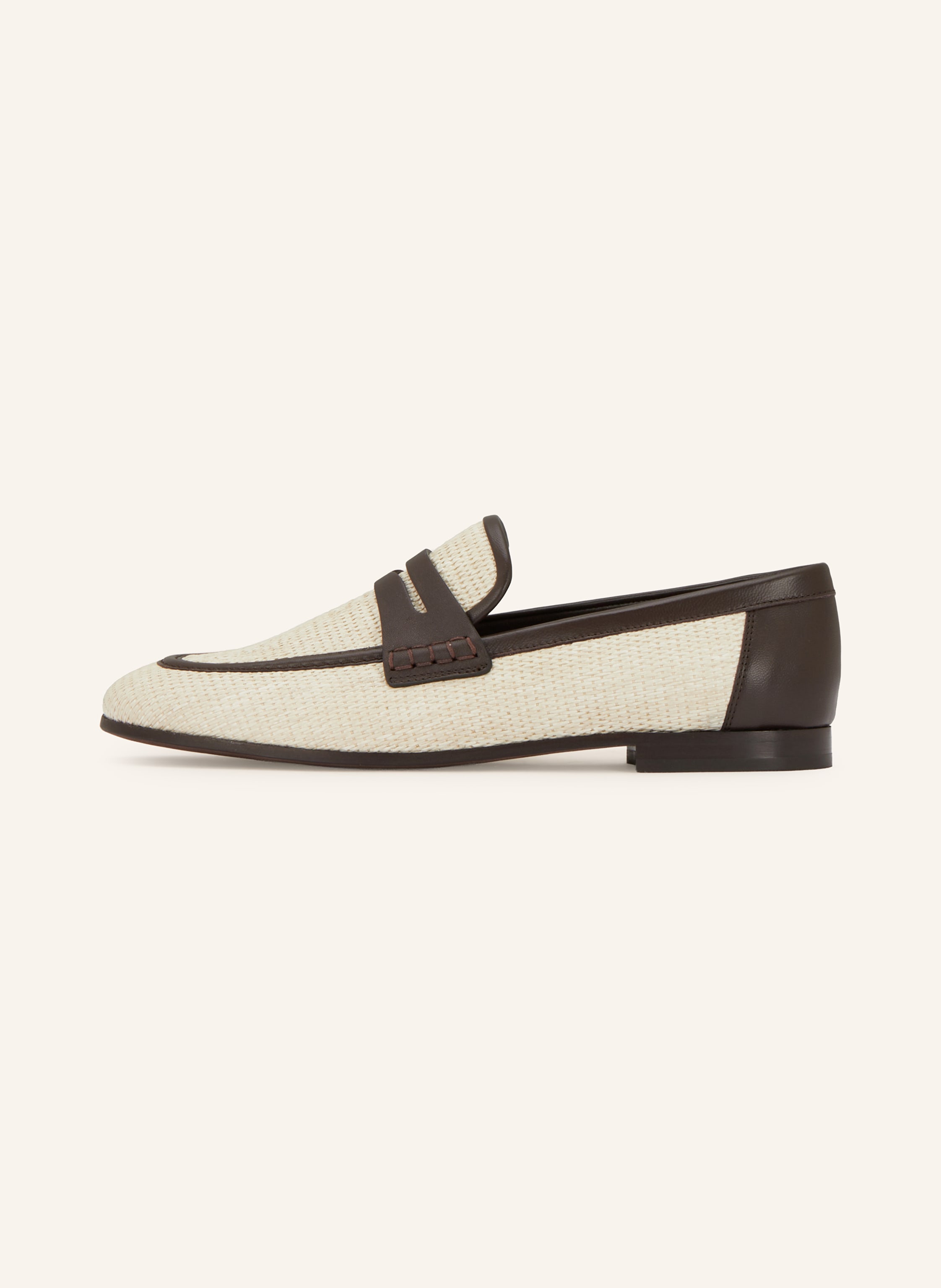 Thumbnail - Brunello Cucinelli Penny-Loafer beige