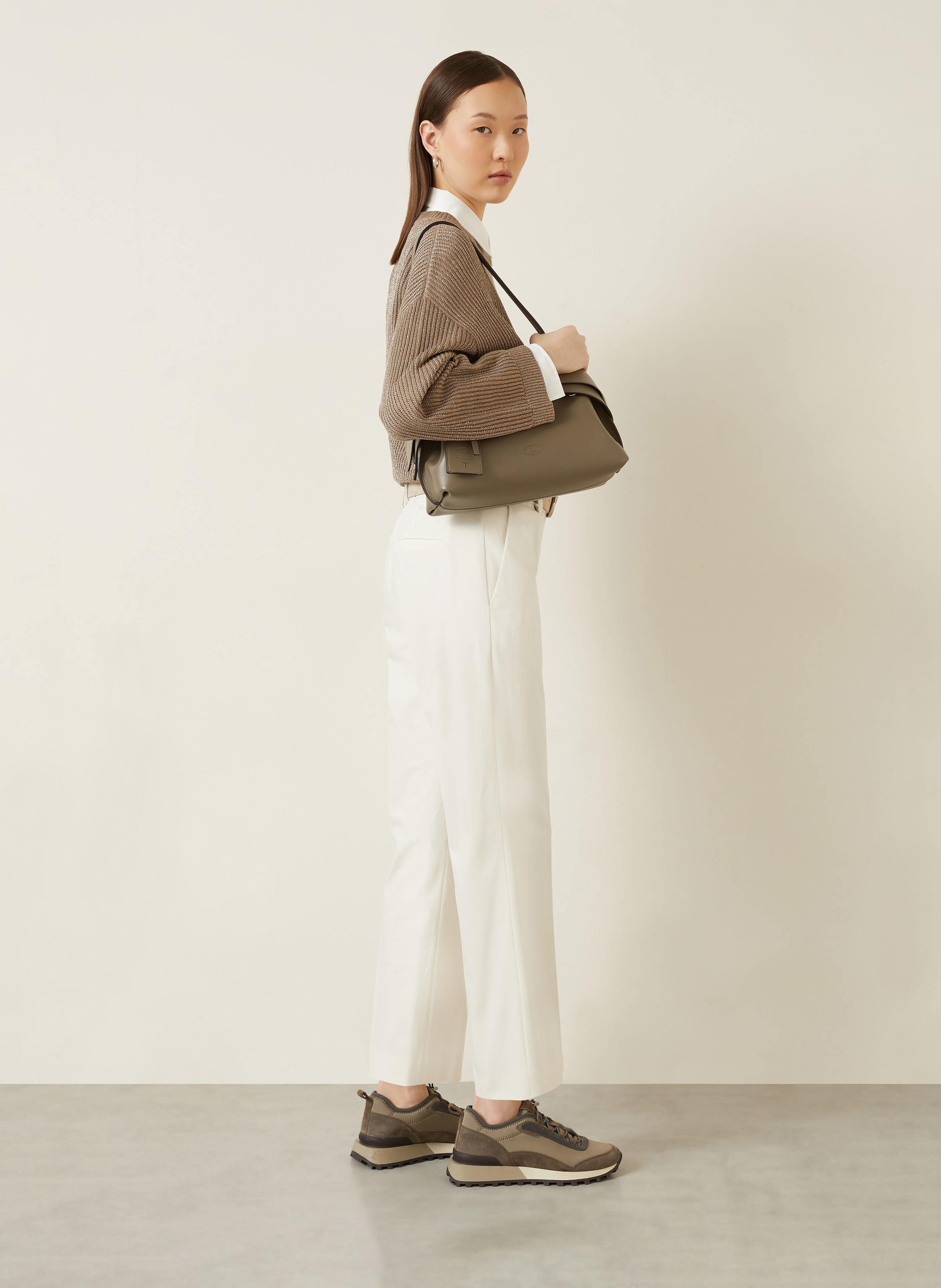 Thumbnail - Brunello Cucinelli Hose Mit Schmuckperlen blau