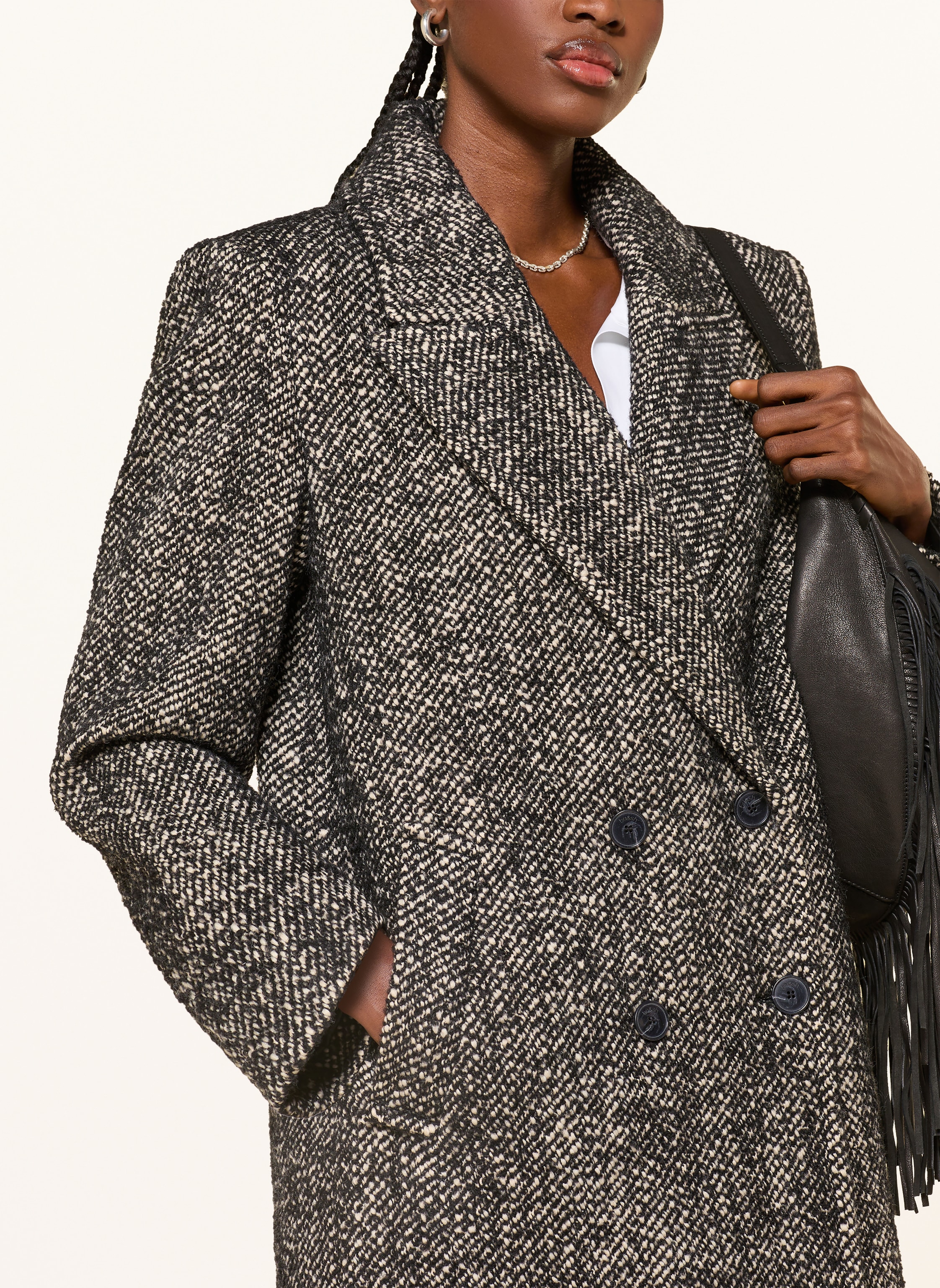 Thumbnail - Ba&Sh Mantel Voxlow schwarz