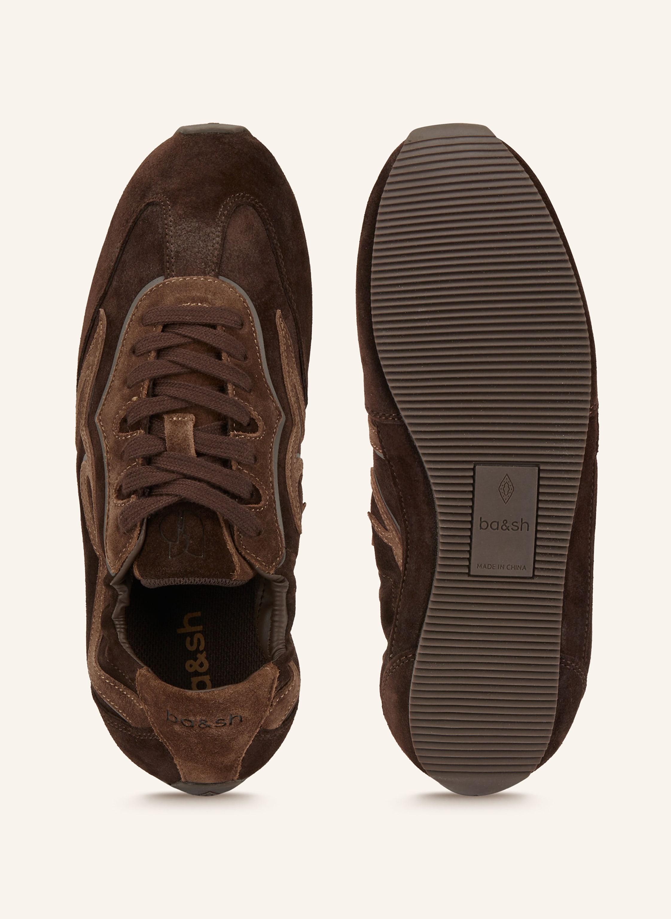 Thumbnail - Ba&Sh Sneaker Celleste braun