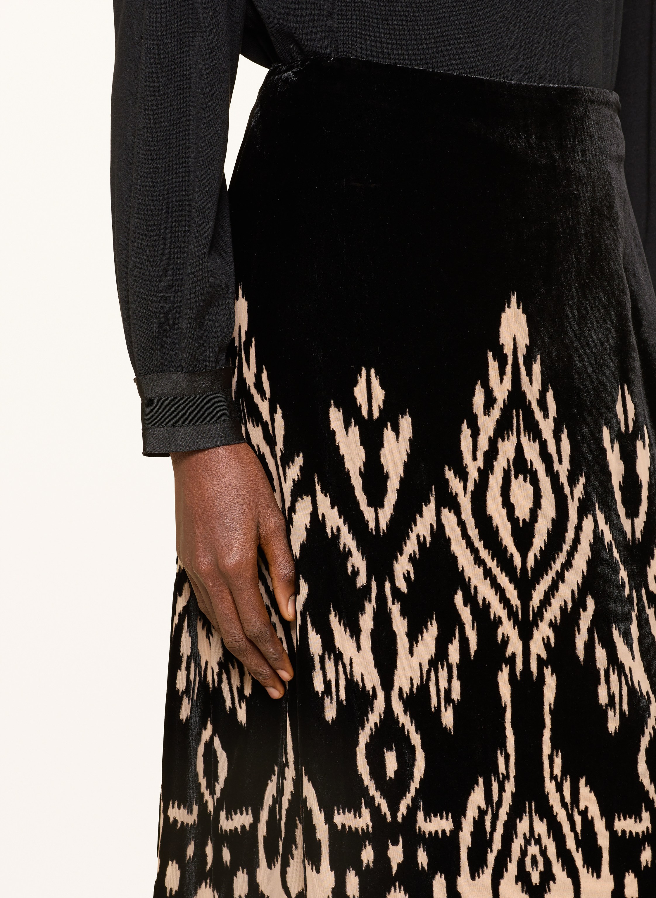 Thumbnail - Ba&Sh Samtrock Alpha schwarz