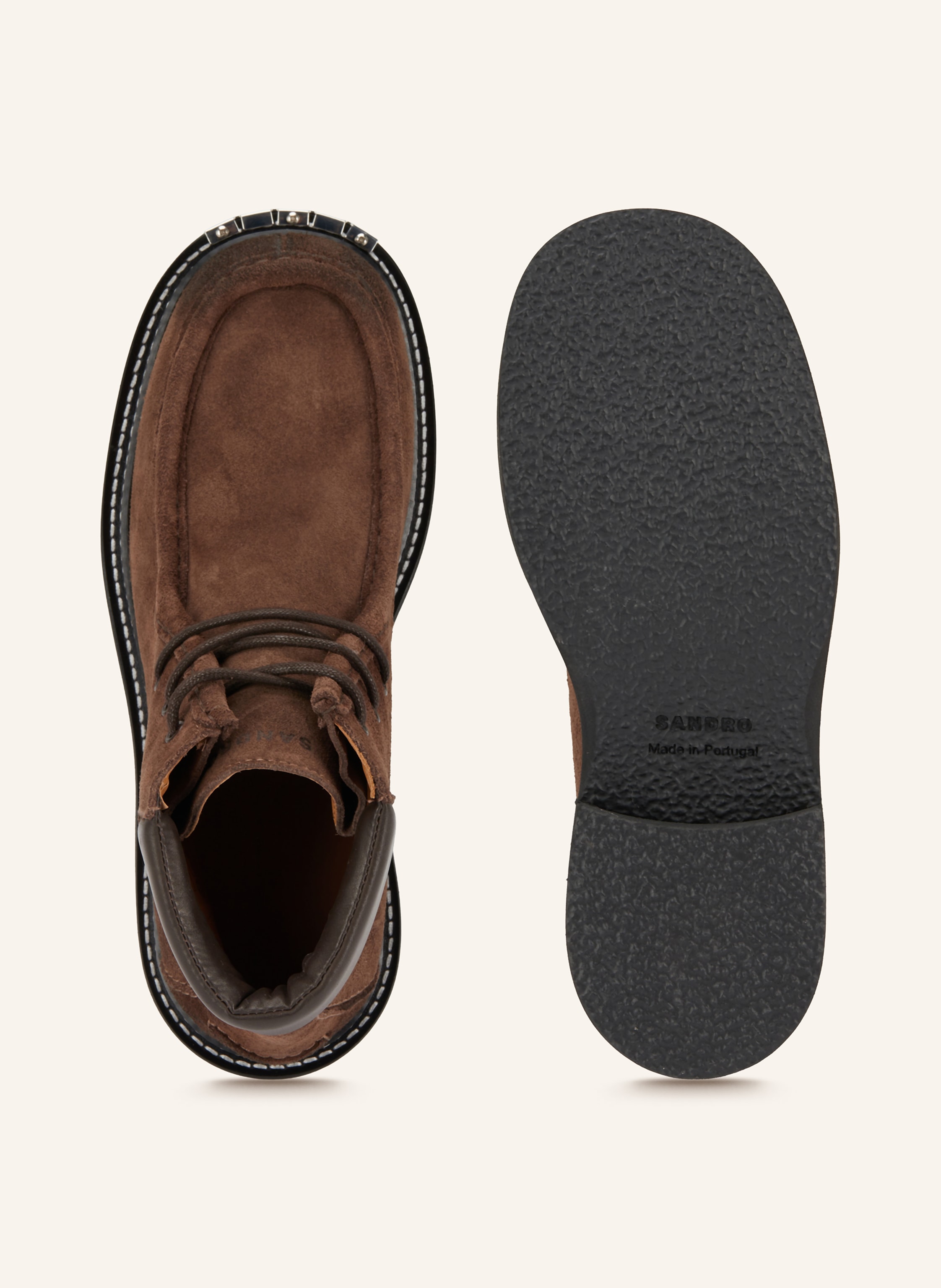 Thumbnail - Sandro Schnürboots braun