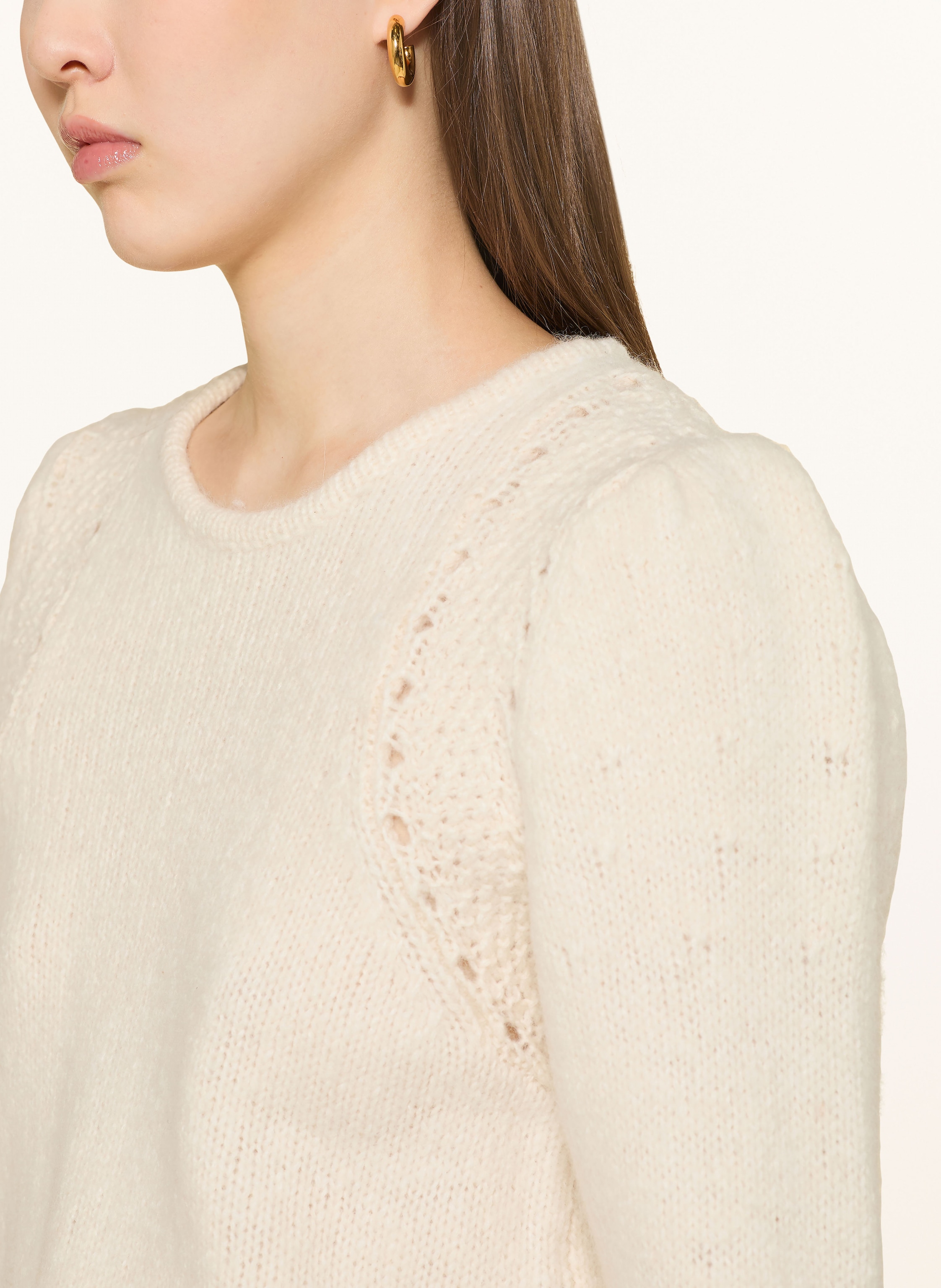 Thumbnail - Ba&Sh Pullover Belma weiss