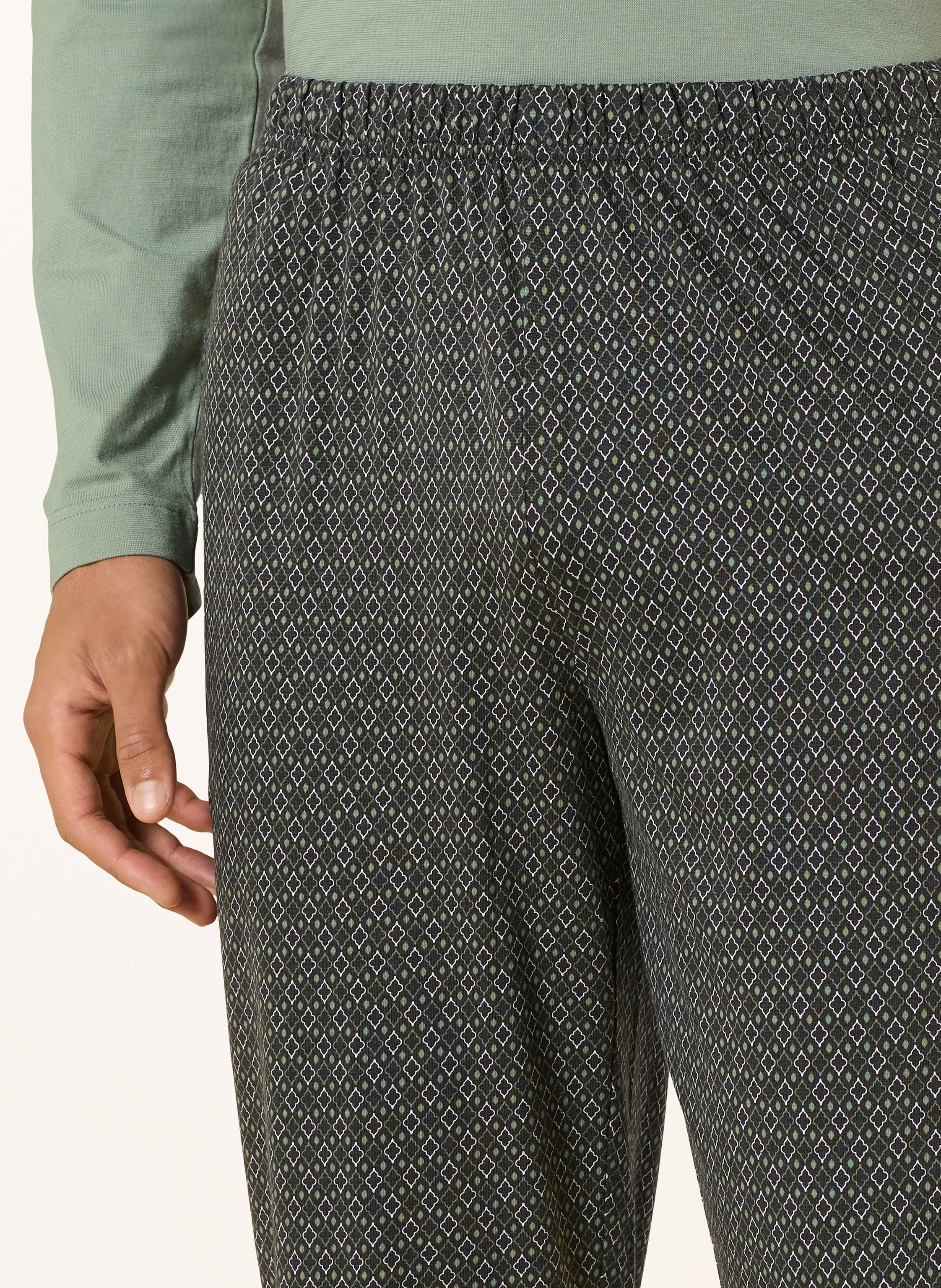 Thumbnail - Mey Schlafhose gruen