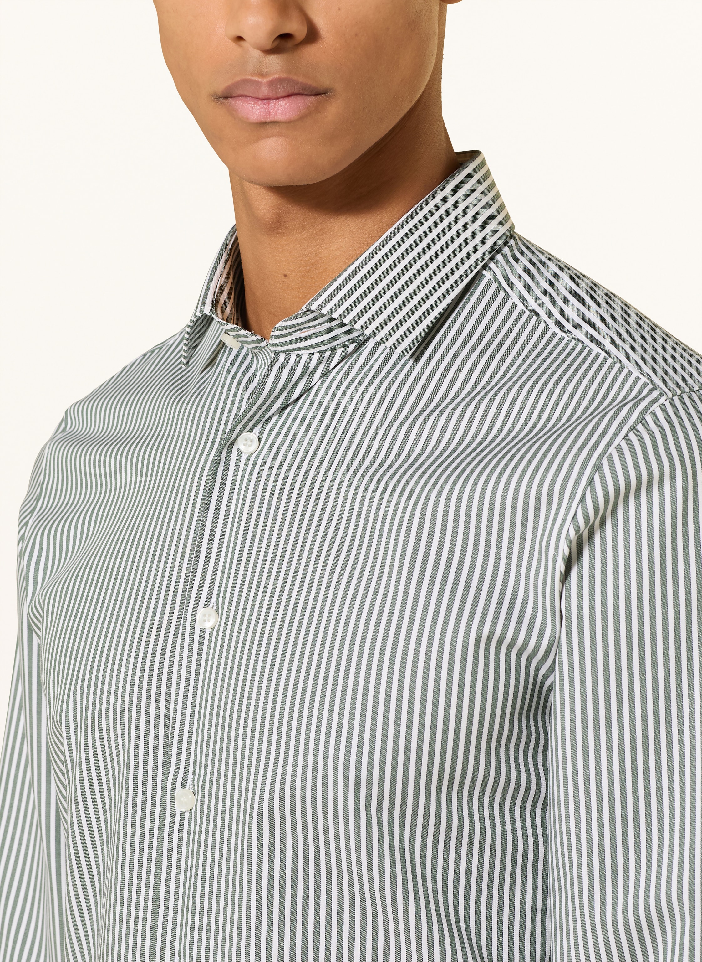 Thumbnail - Olymp Hemd Level Five Body Fit gruen