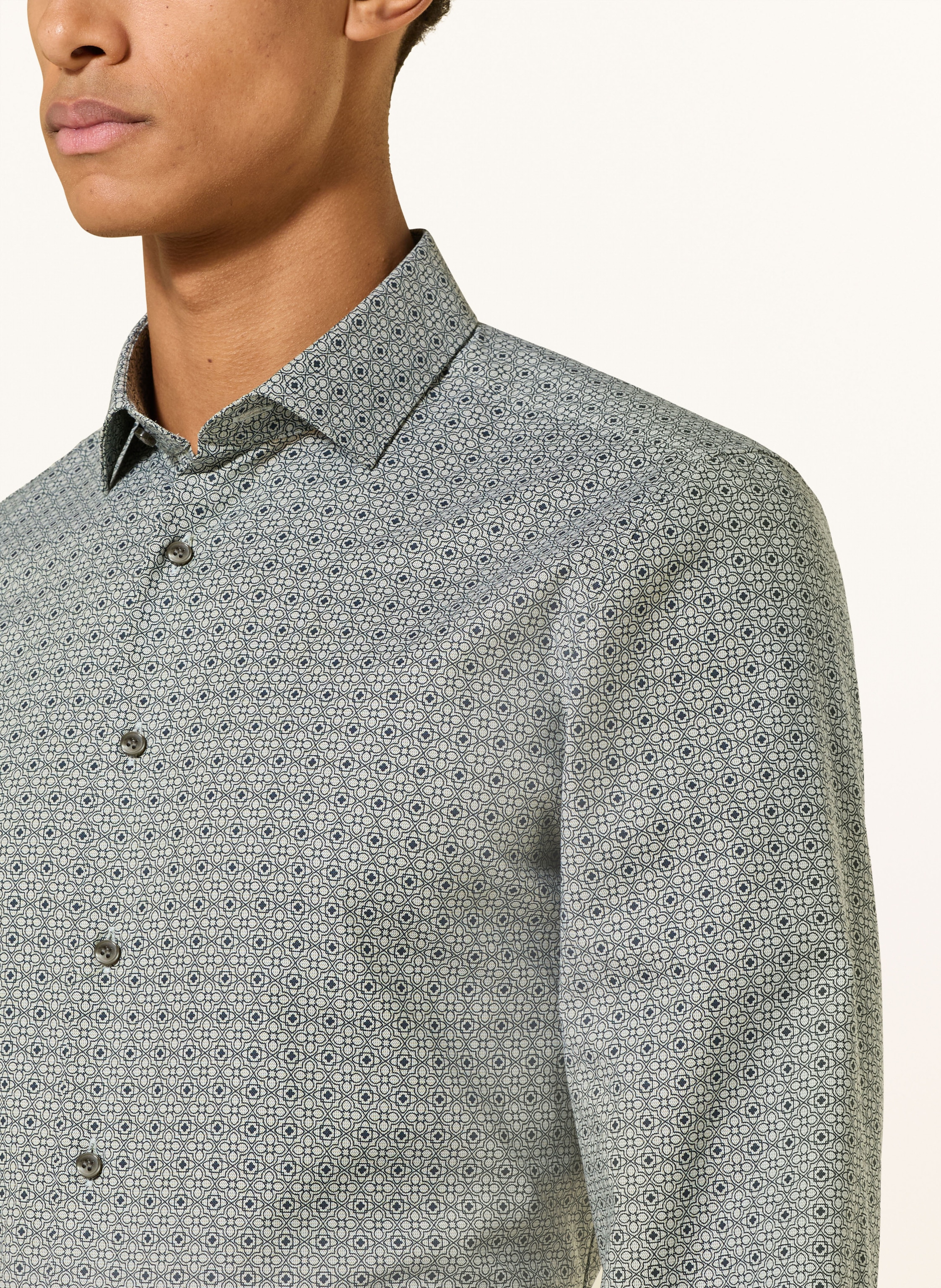 Thumbnail - Olymp Hemd Level Five 24/Seven Body Fit gruen