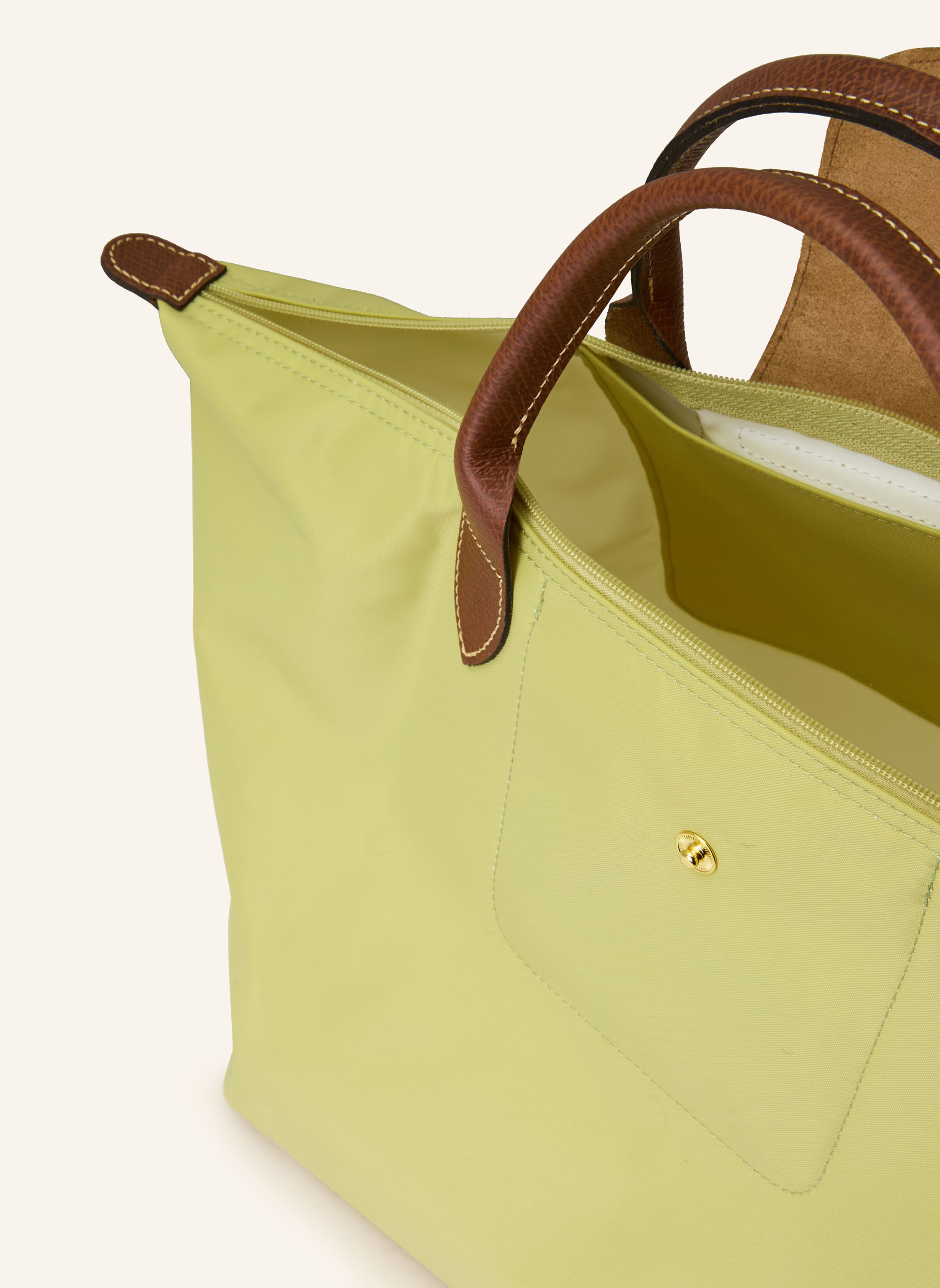 Thumbnail - Longchamp Shopper Le Pliage L gruen