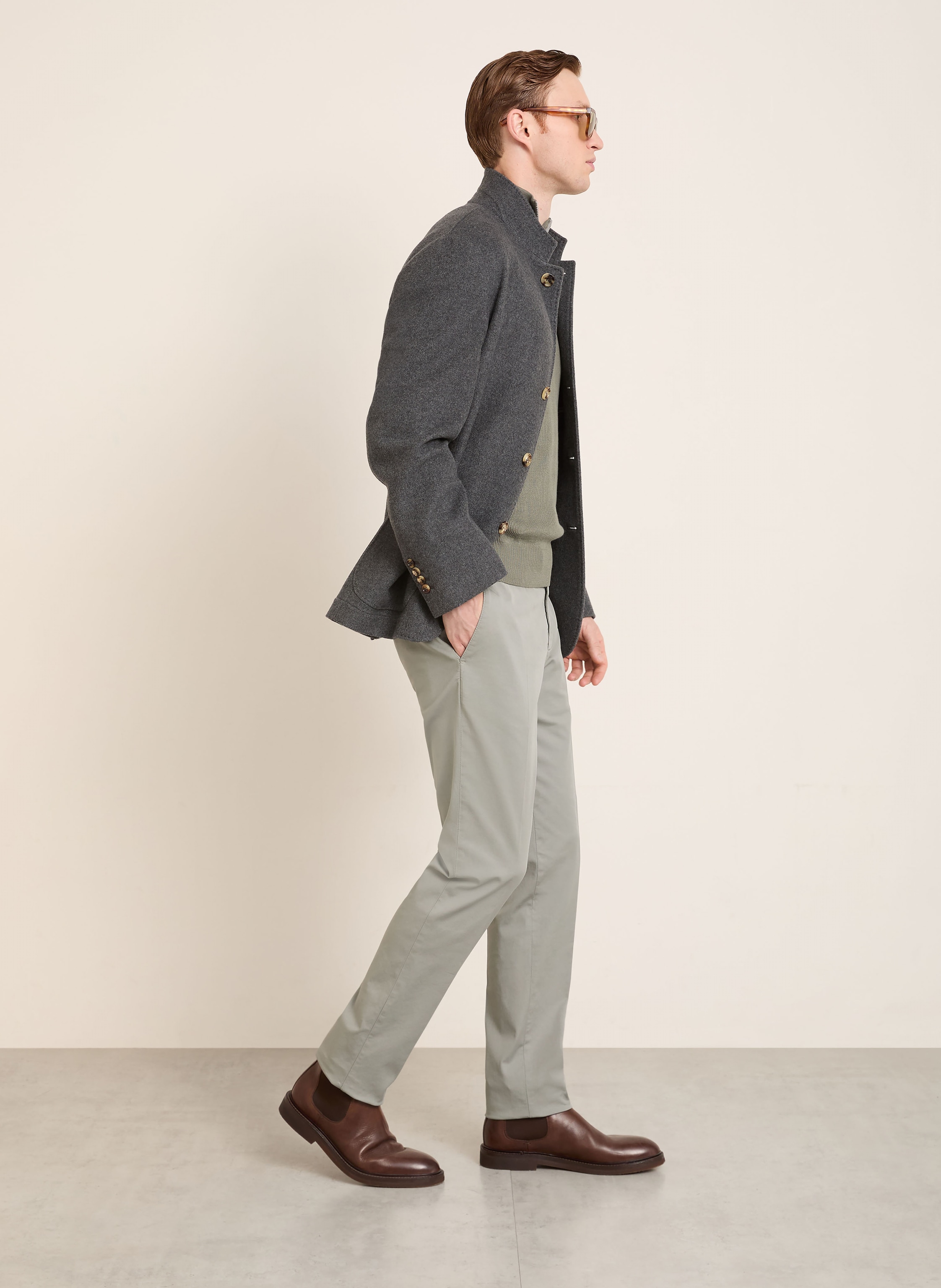 Thumbnail - Brunello Cucinelli Chino gruen