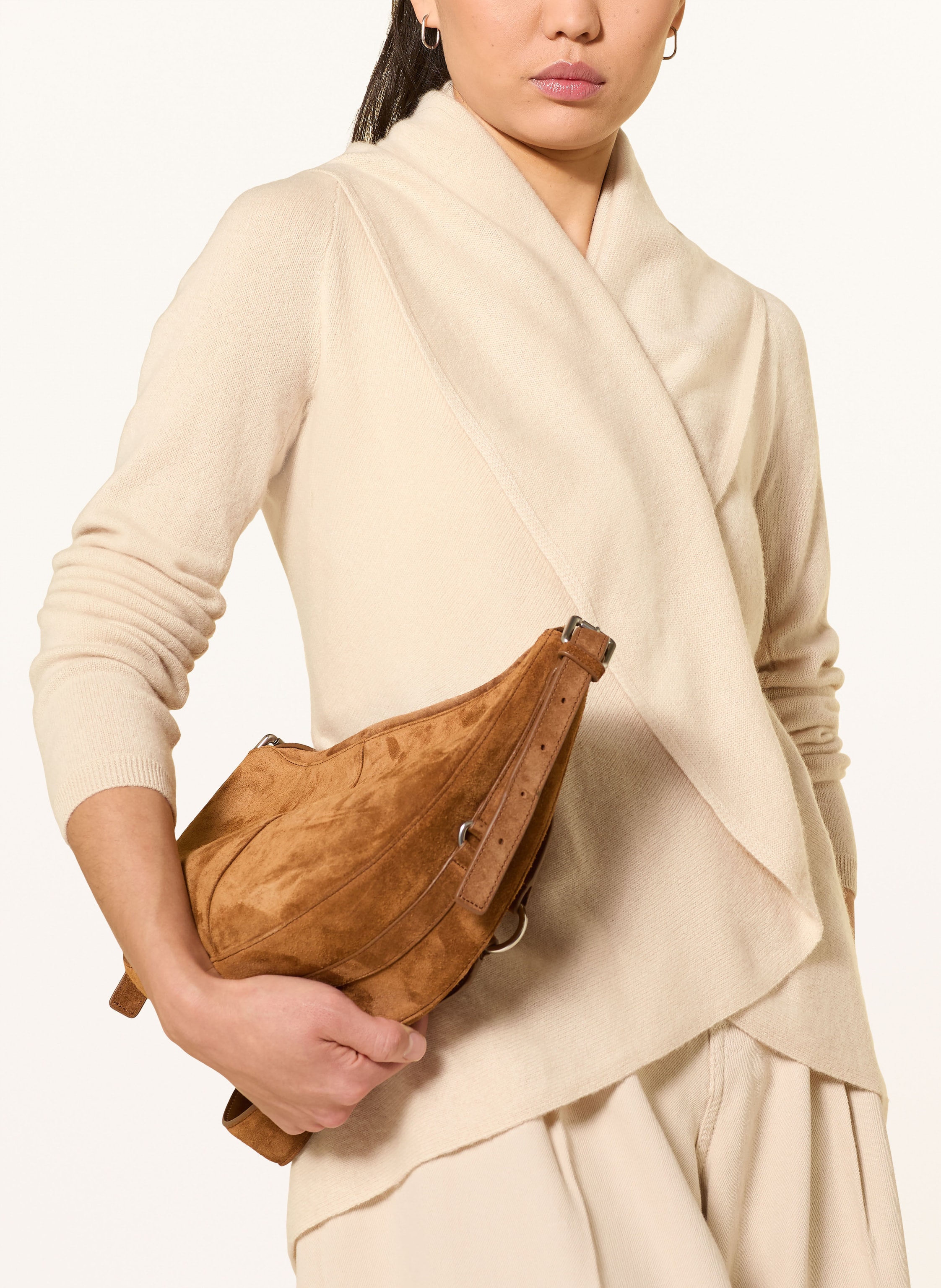 Thumbnail - Repeat Strickhülle Aus Cashmere beige