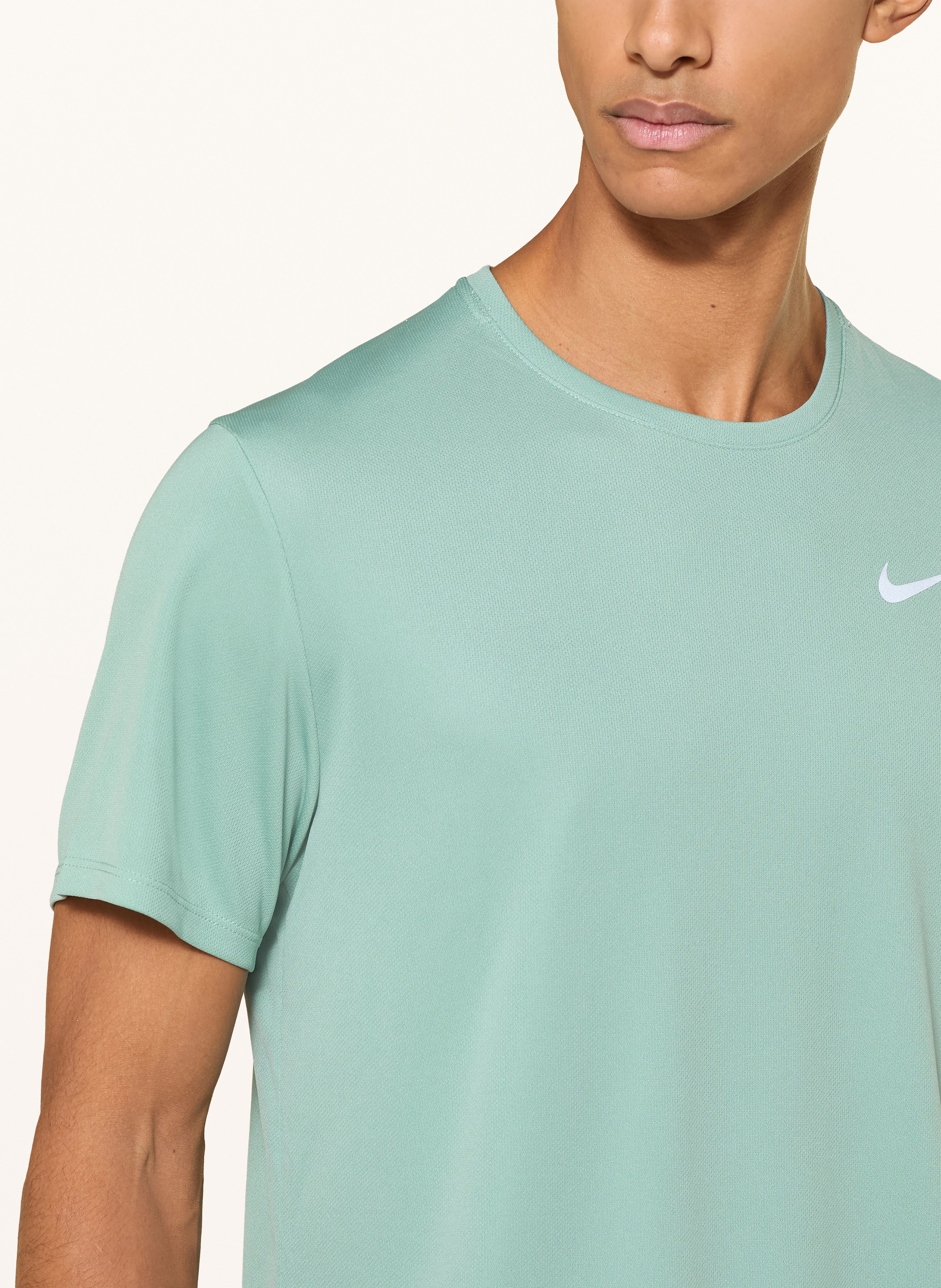 Thumbnail - Nike Laufshirt Miler grau