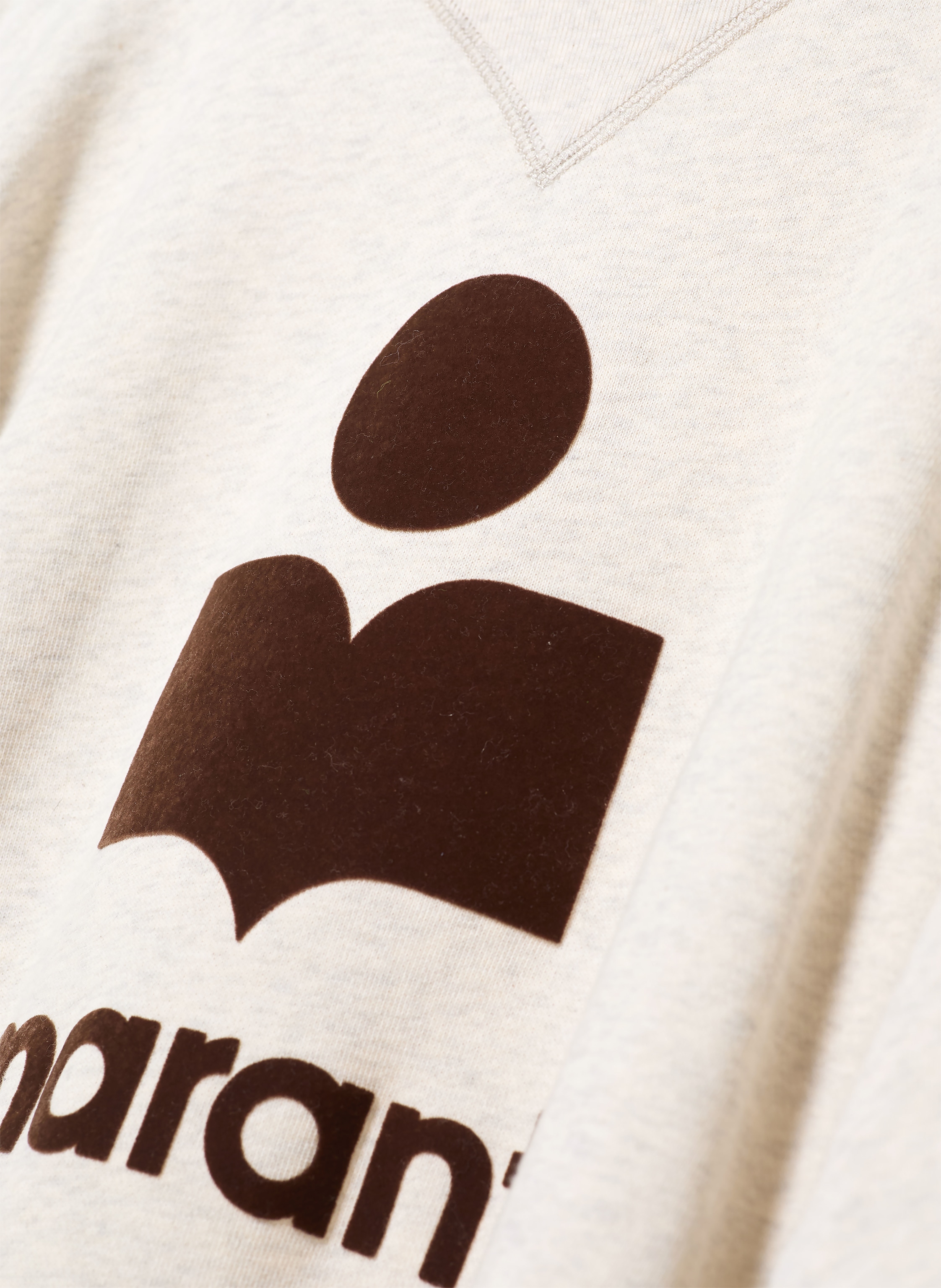 Thumbnail - Marant Étoile Sweatshirt Moby weiss