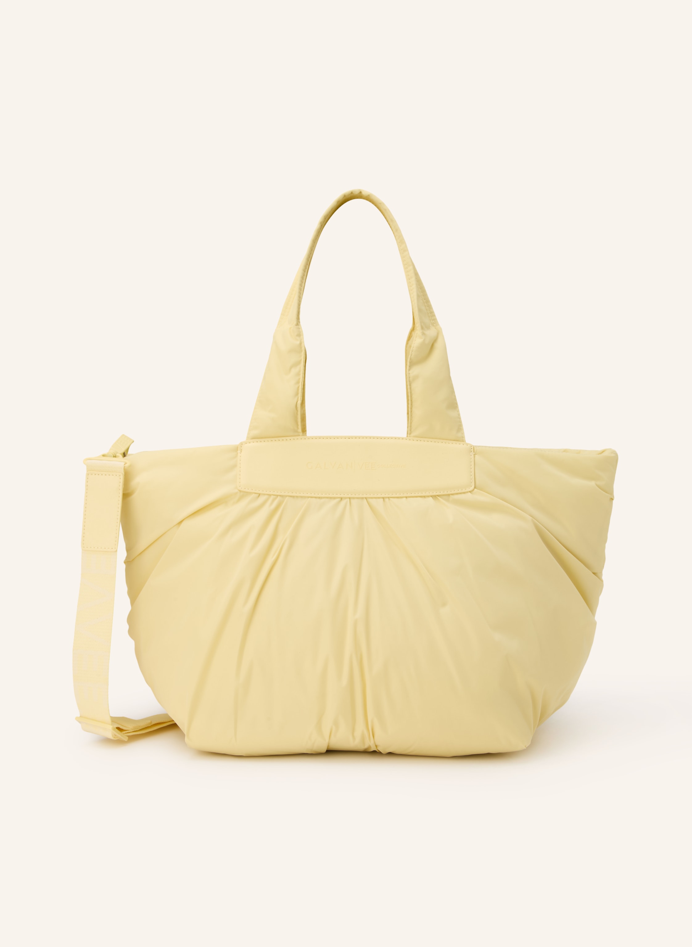 Vee Collective Shopper Caba Tote Mit Pouch weiss
