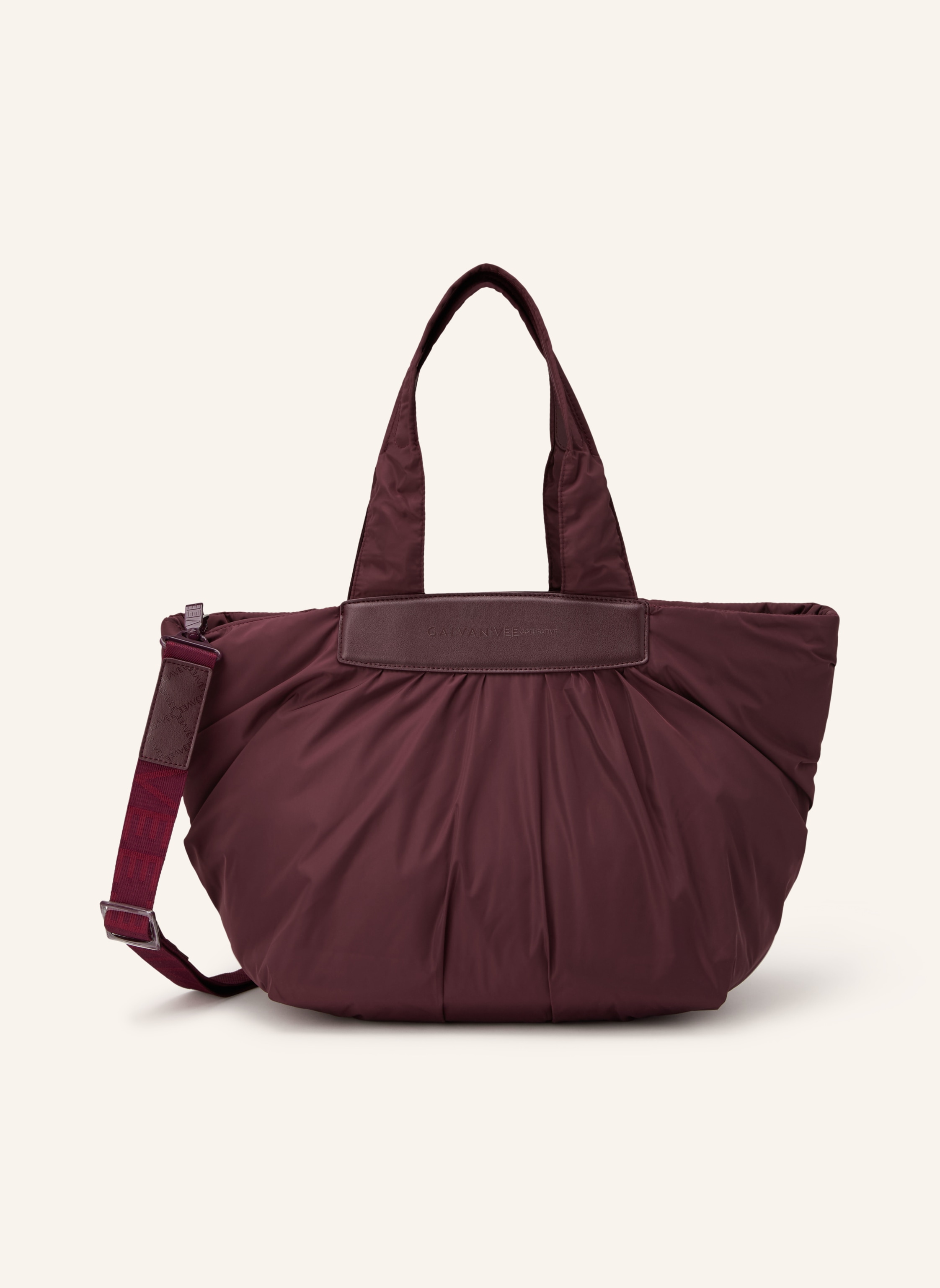 Vee Collective Shopper Caba Tote Mit Pouch rot