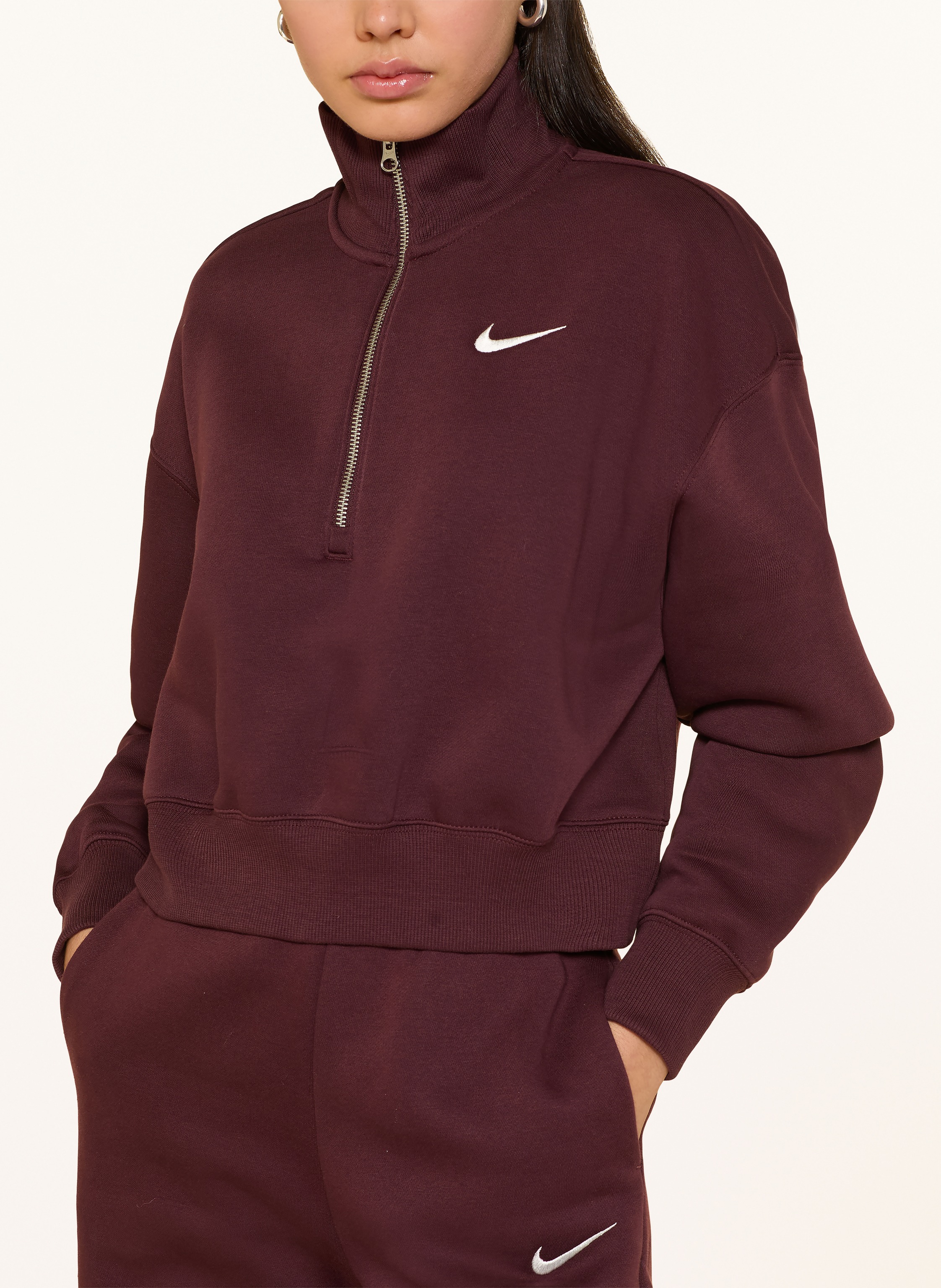 Thumbnail - Nike Sweat-Troyer Sportswear Phoenix rot