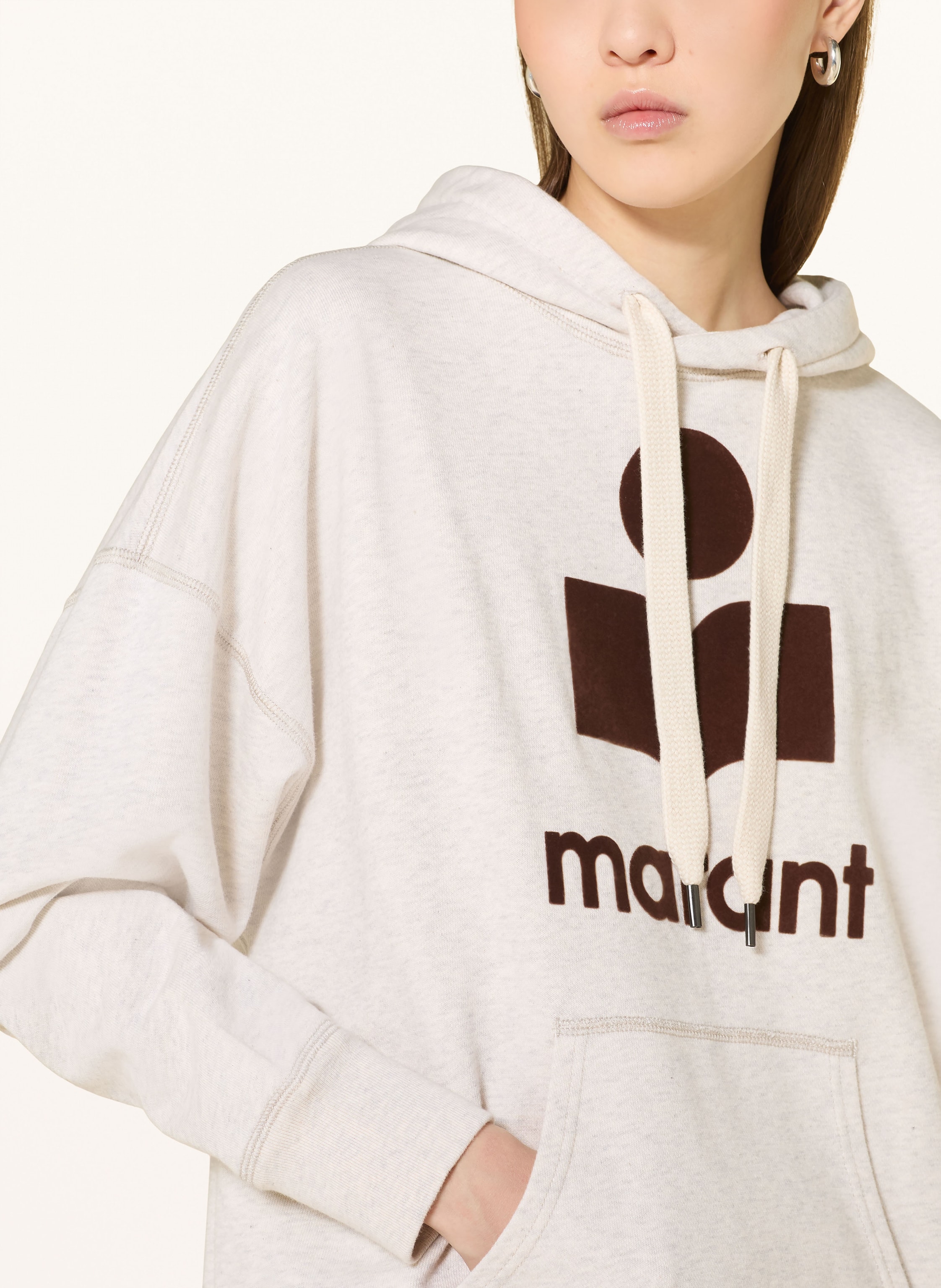 Thumbnail - Marant Étoile Hoodie Mansel weiss