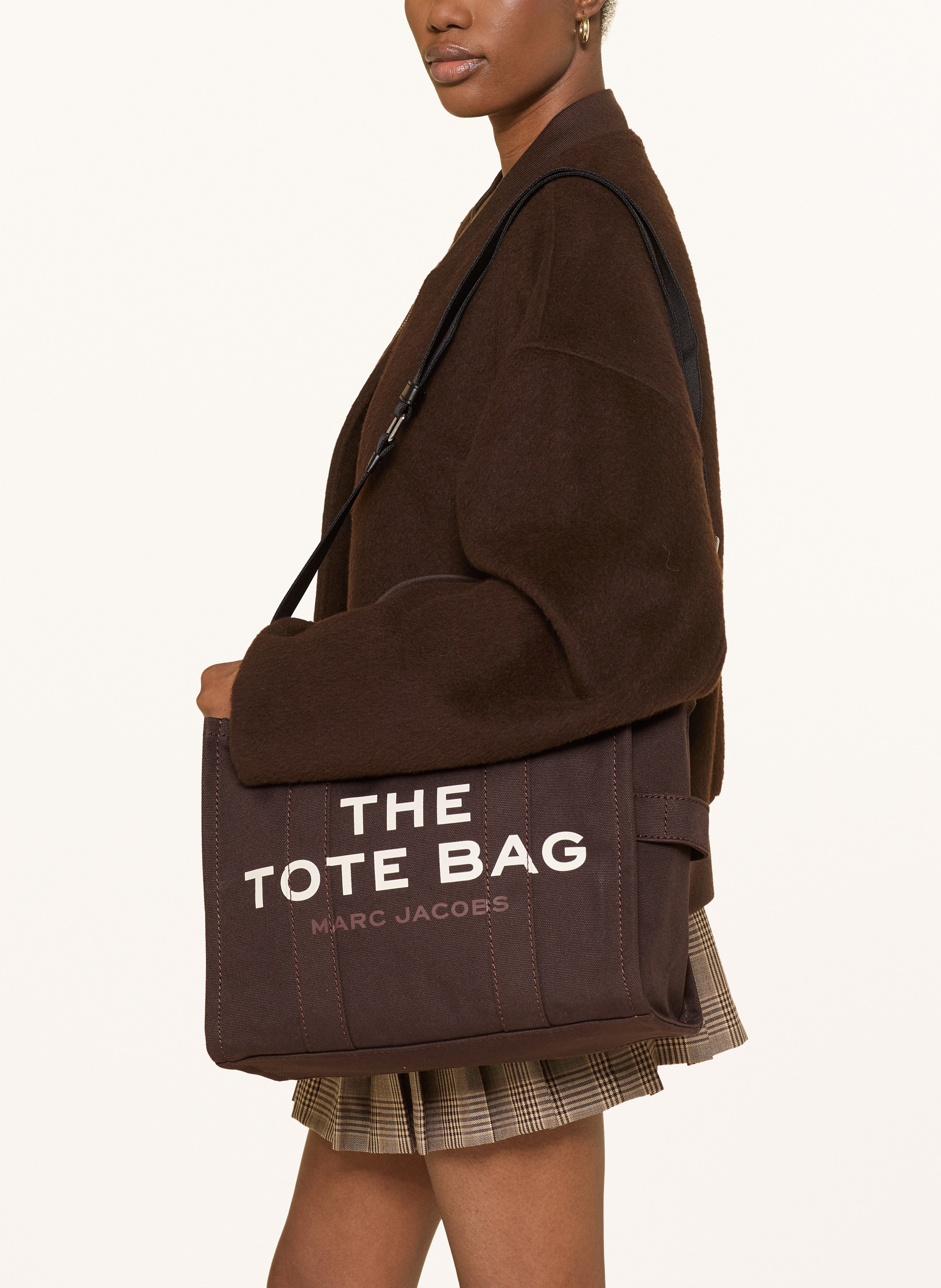 Thumbnail - Marc Jacobs Handtasche The Medium Tote Bag braun