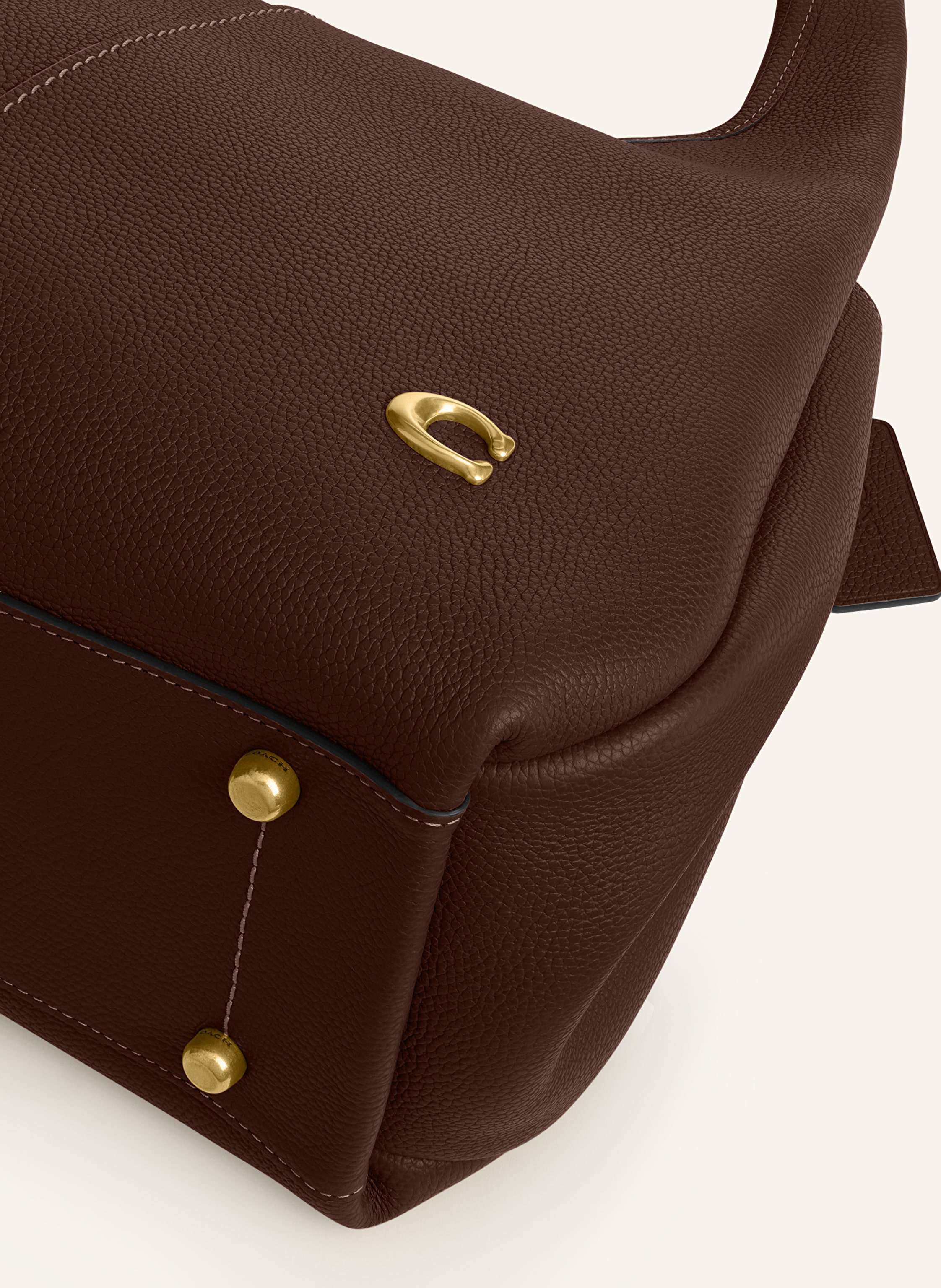 Thumbnail - Coach Beuteltasche Lana braun