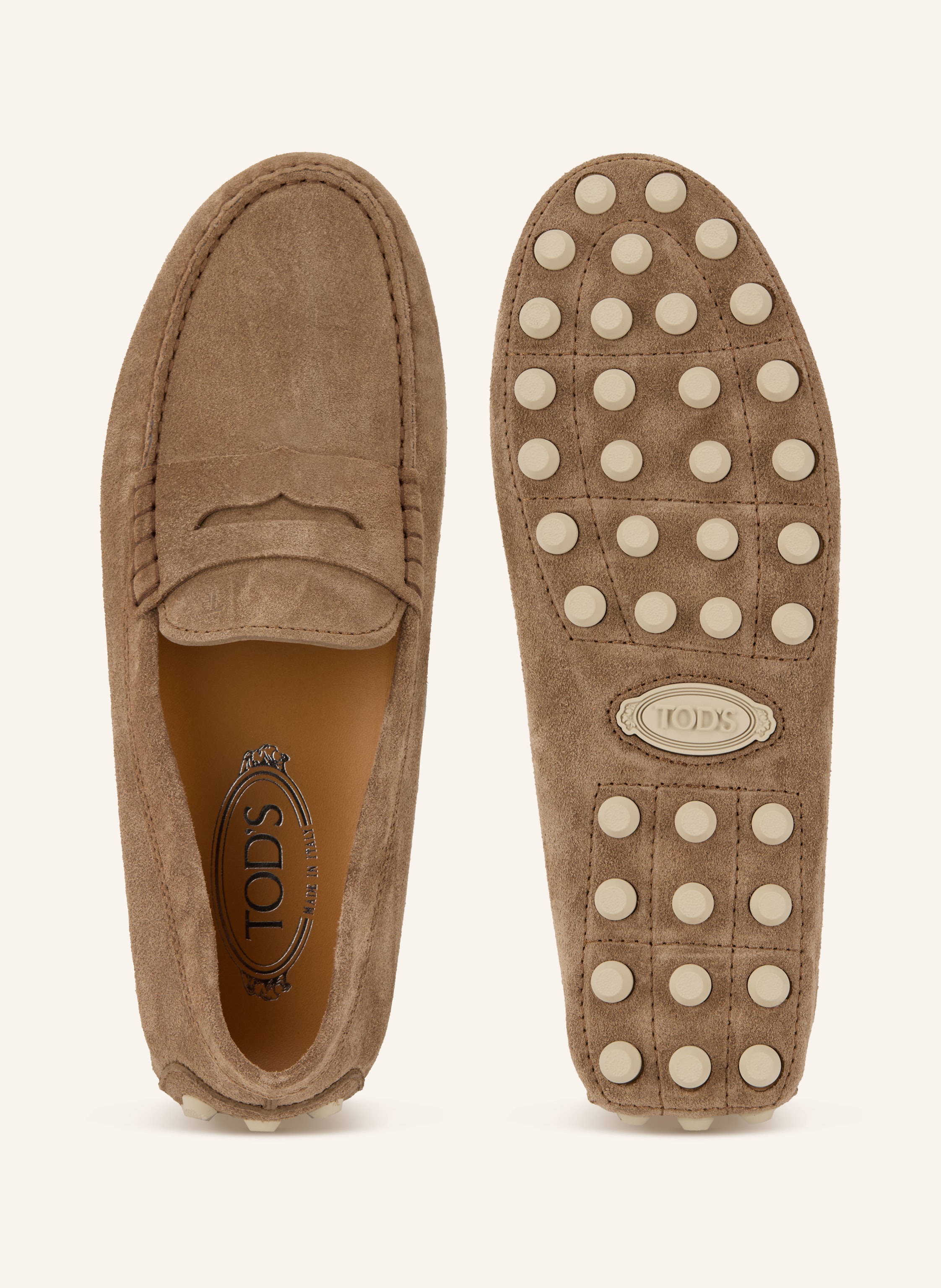 Thumbnail - Tod's Mokassins Gommino braun