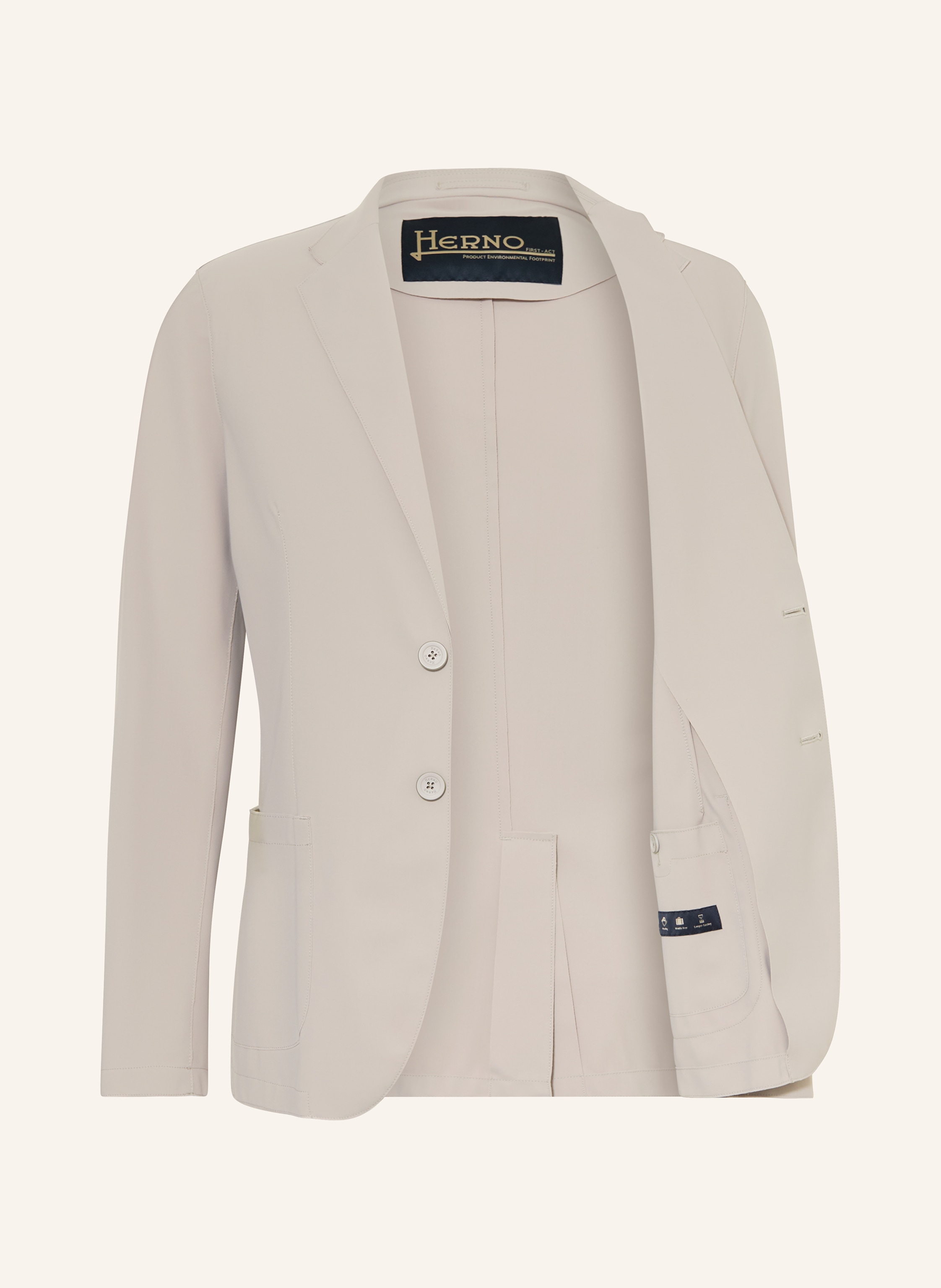 Thumbnail - Herno Sakko Regular Fit beige