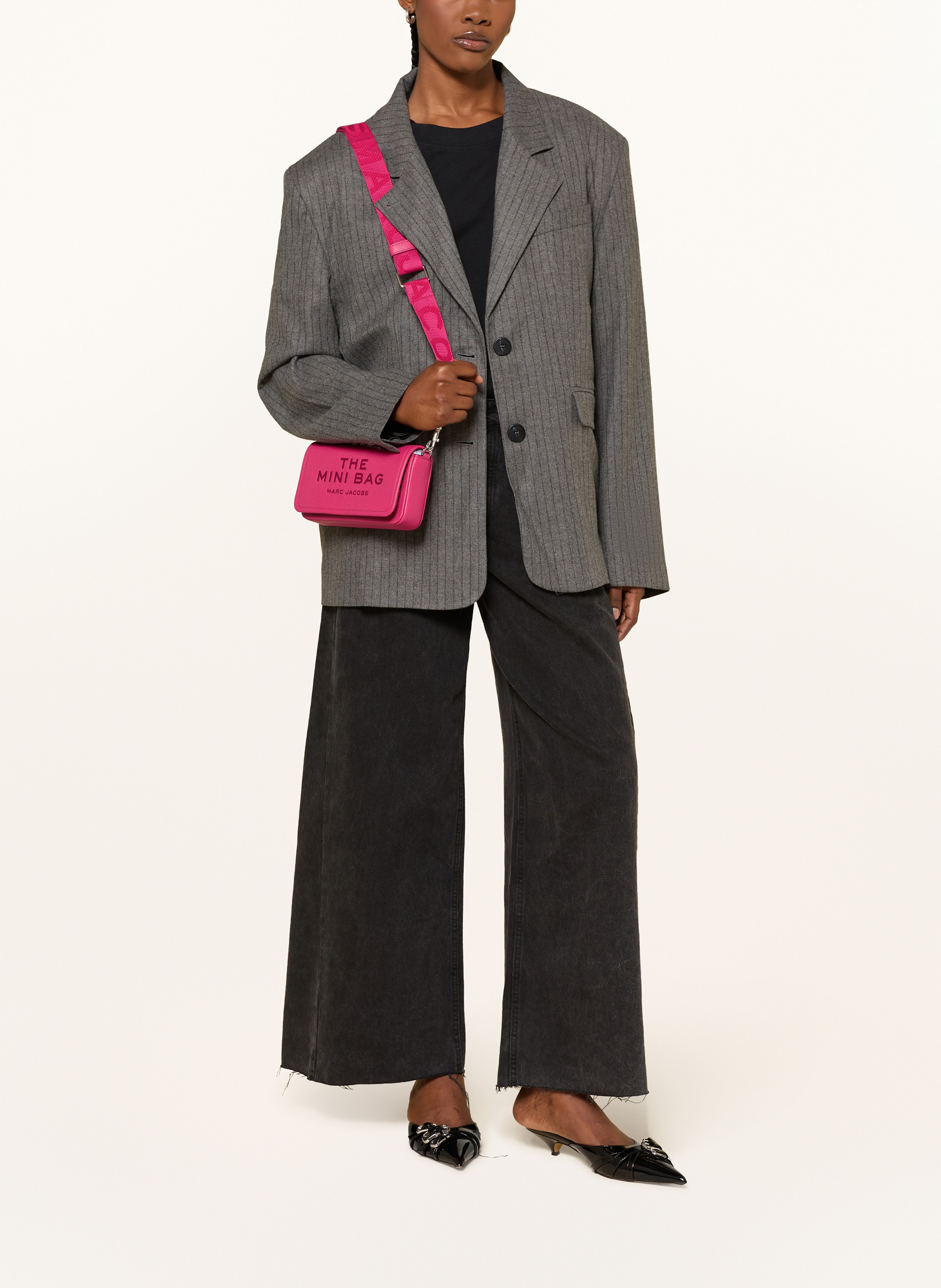 Thumbnail - Marc Jacobs Umhängetasche The Mini Bag pink