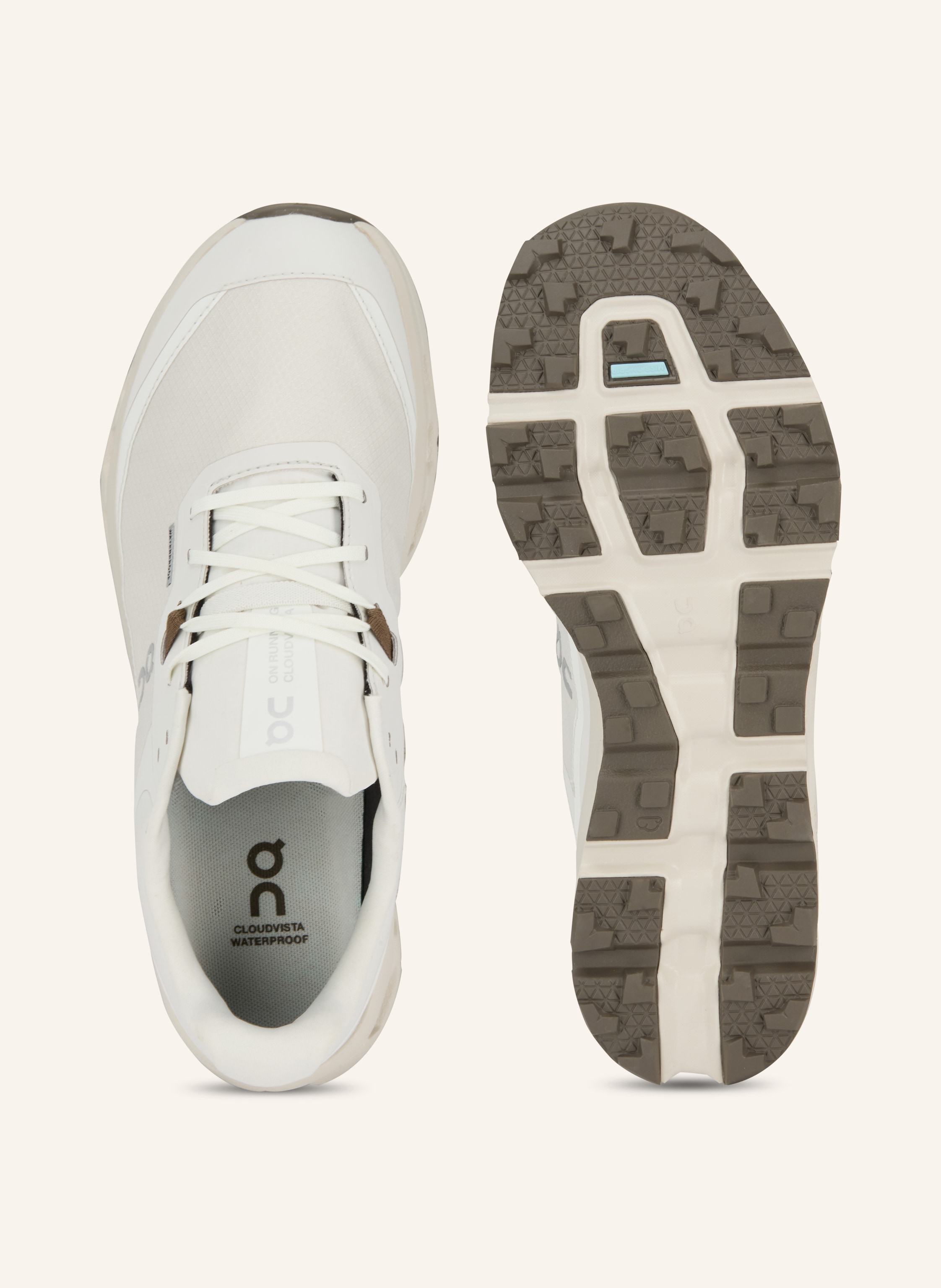 Thumbnail - On Trailrunning-Schuhe Cloudvista 2 Waterproof weiss