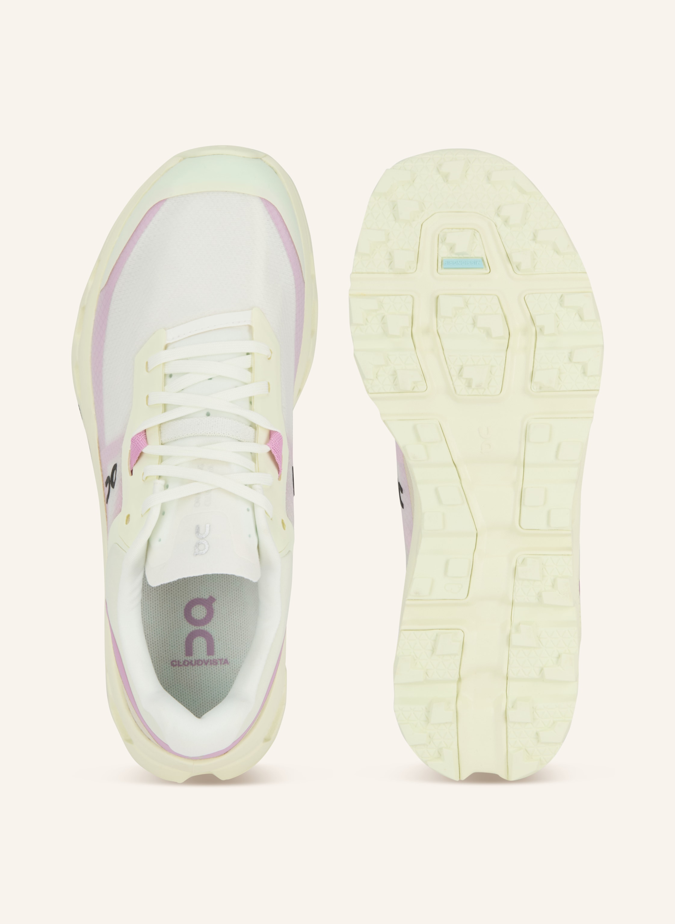 Thumbnail - On Trailrunning-Schuhe Cloudvista 2 weiss