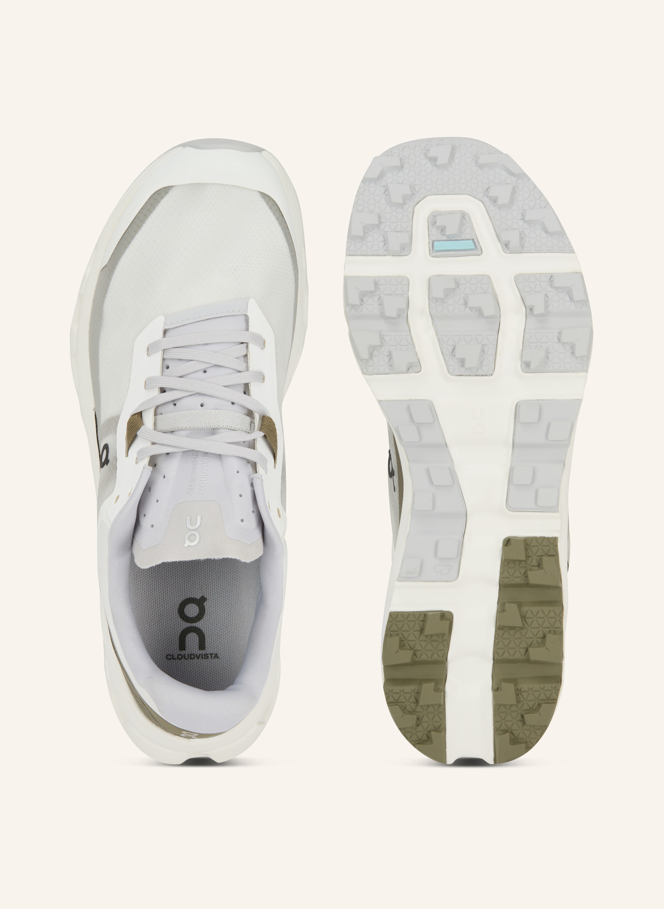 Thumbnail - On Trailrunning-Schuhe Cloudvista 2 weiss