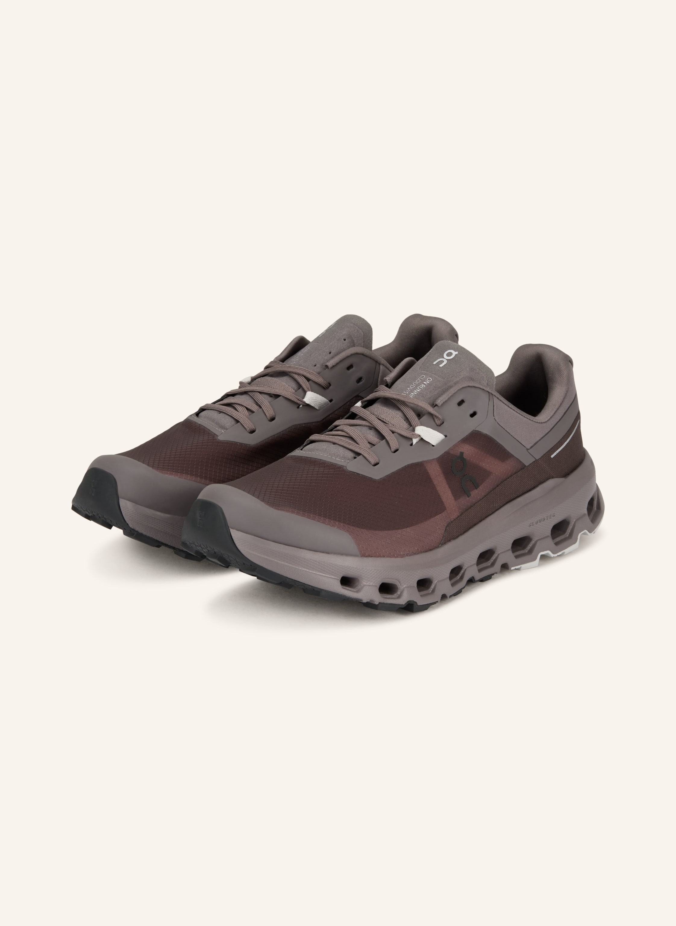 On Trailrunning-Schuhe Cloudvista 2 grau