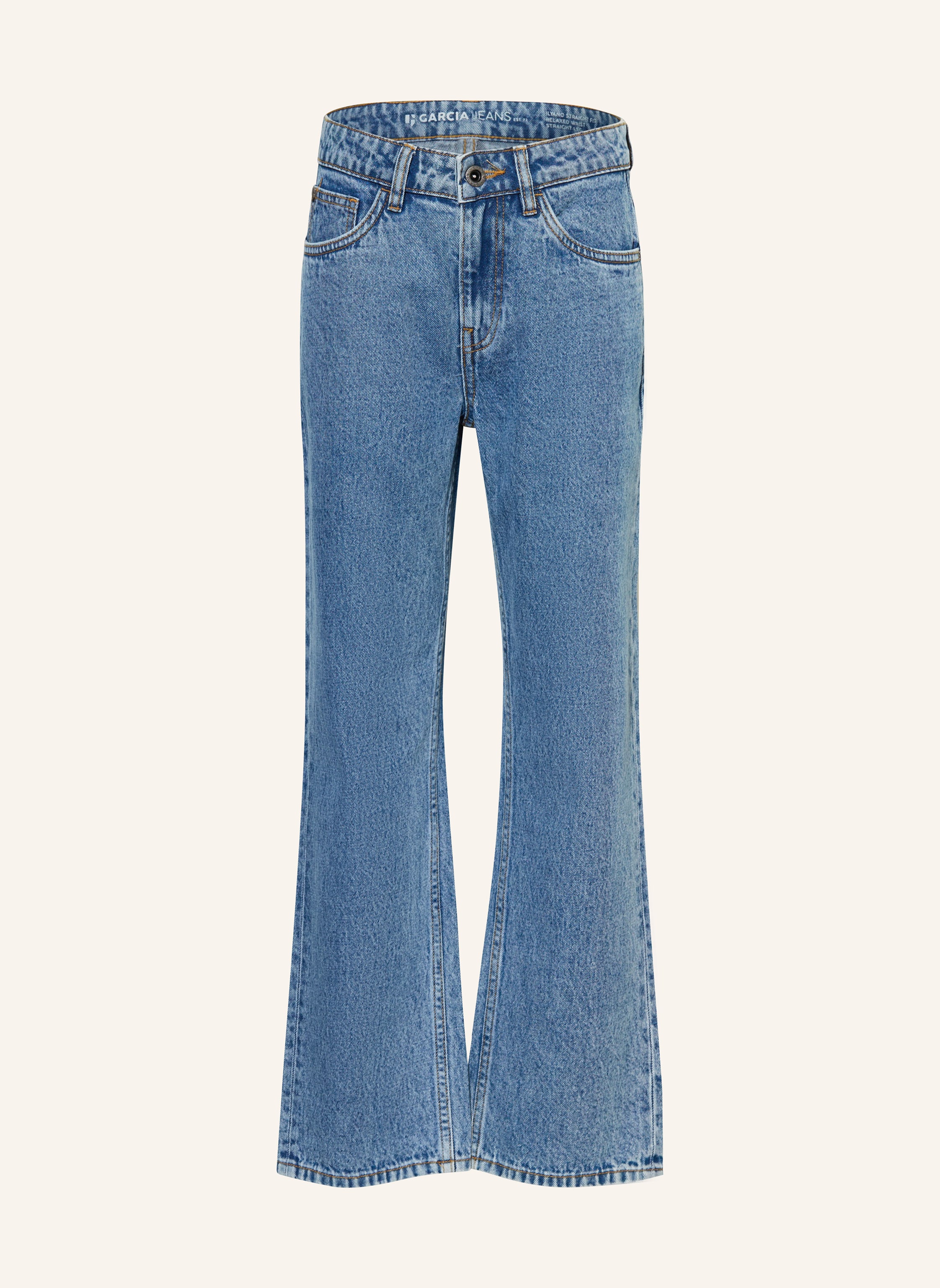 Garcia Jeans Ilyano Straight Fit blau