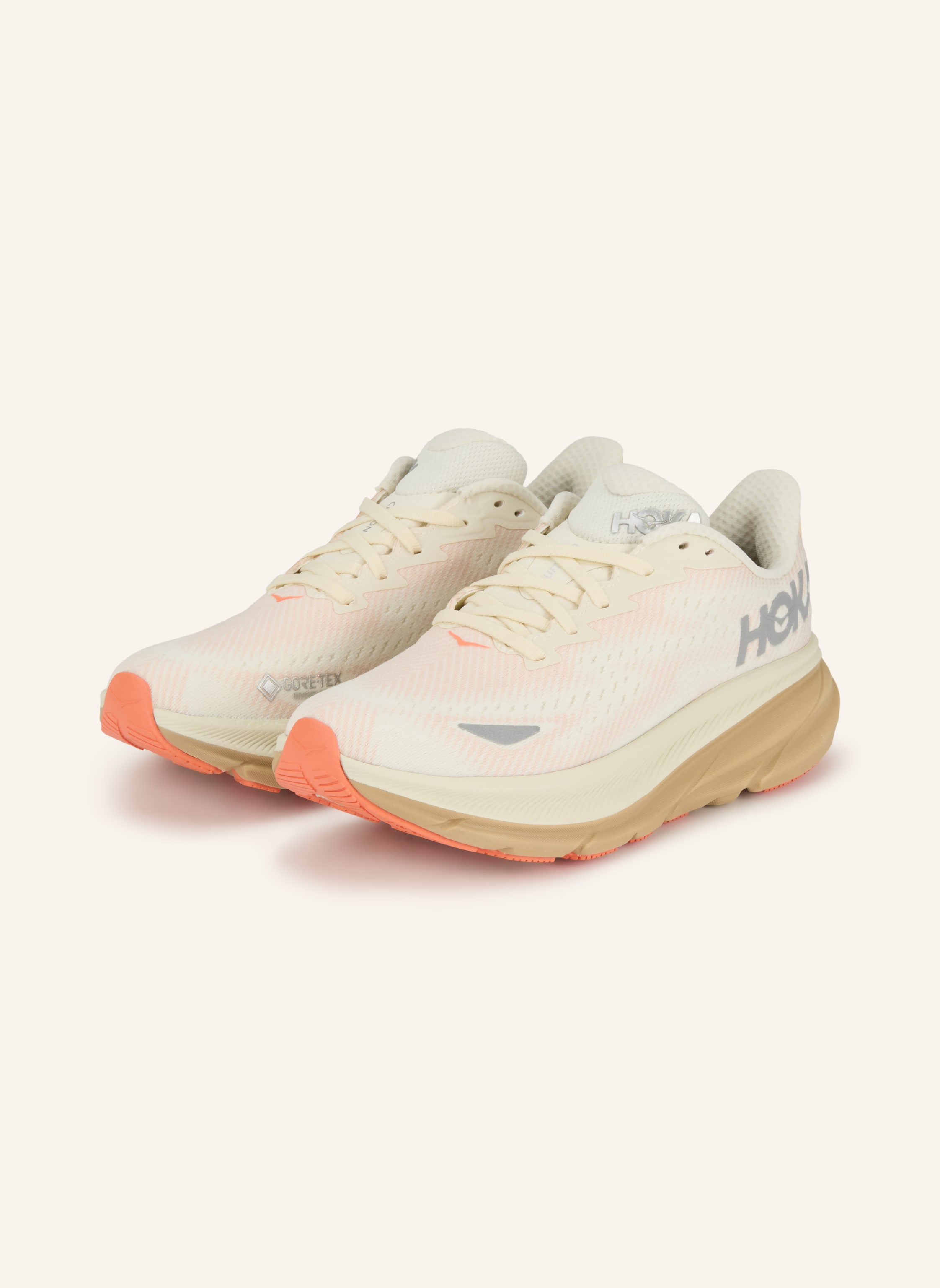 Hoka Laufschuhe Clifton 9 Gtx weiss
