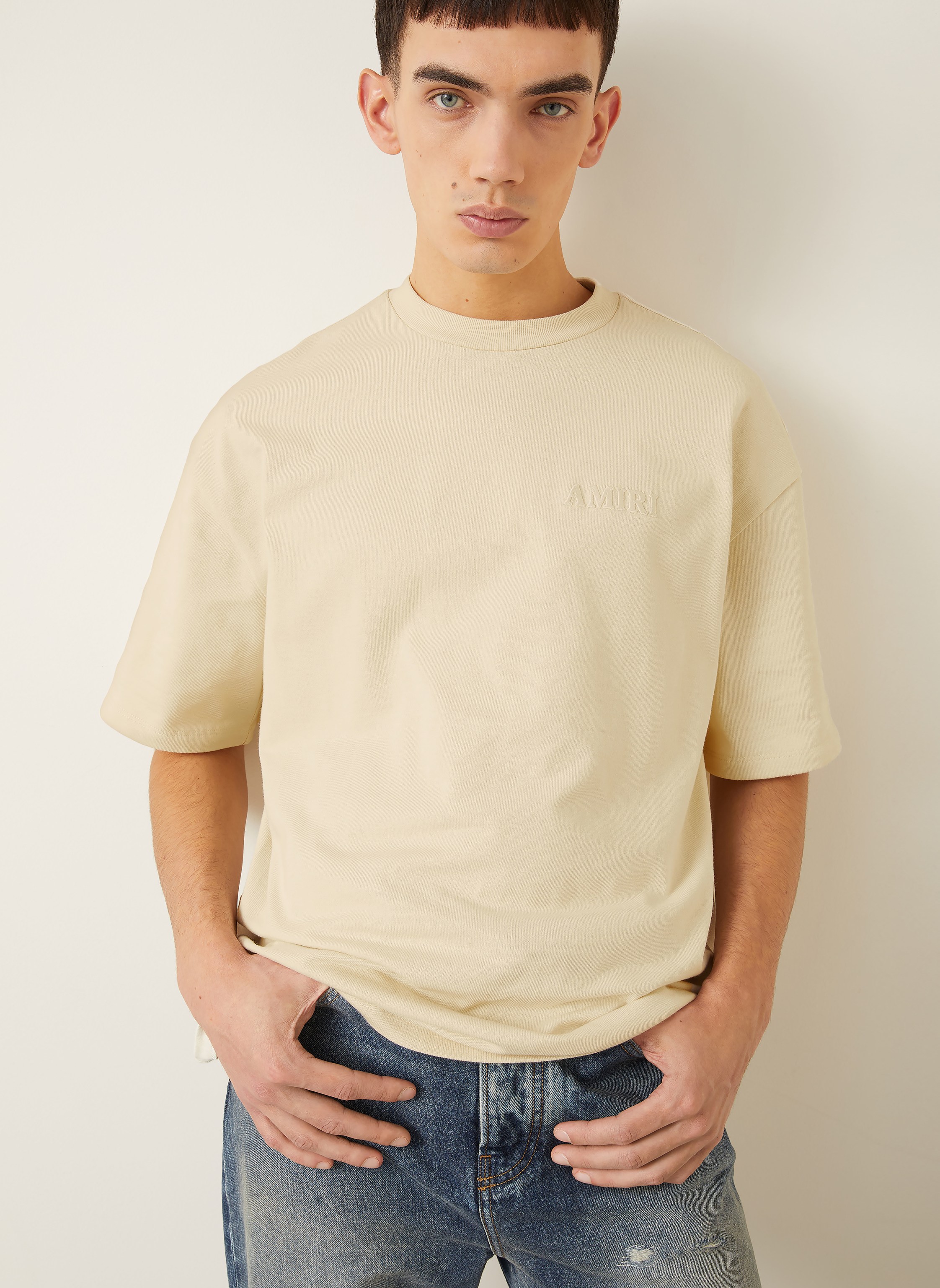 Thumbnail - Amiri T-Shirt beige