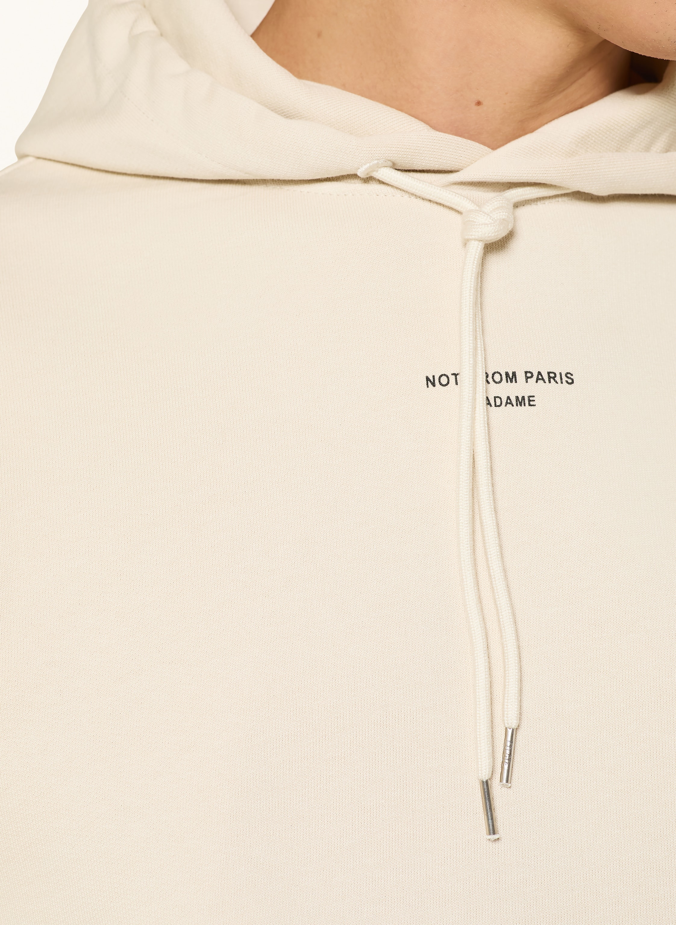 Thumbnail - Drôle De Monsieur Hoodie beige