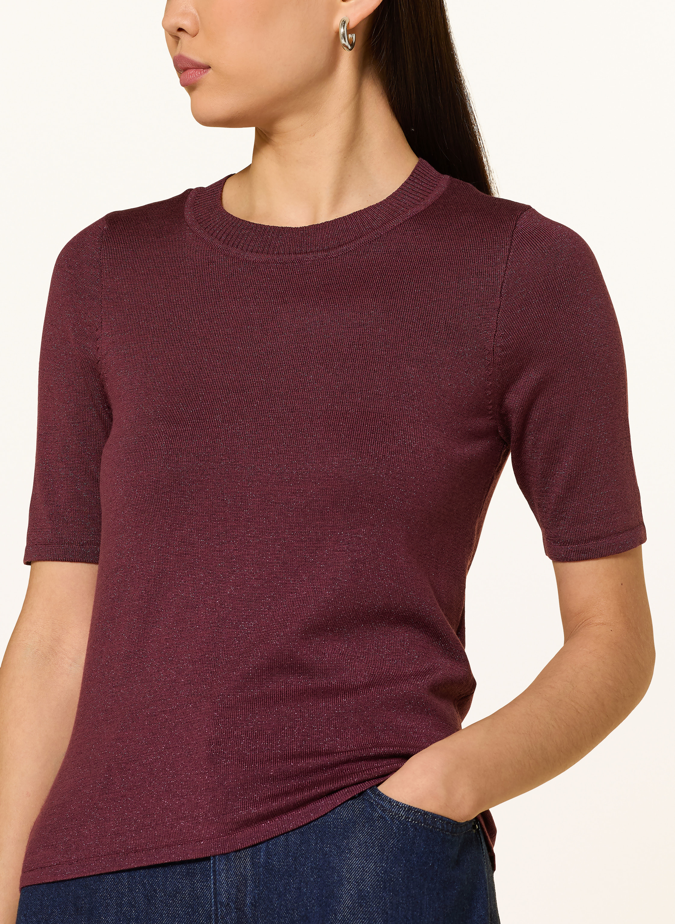 Thumbnail - Selected Femme Strickshirt rot