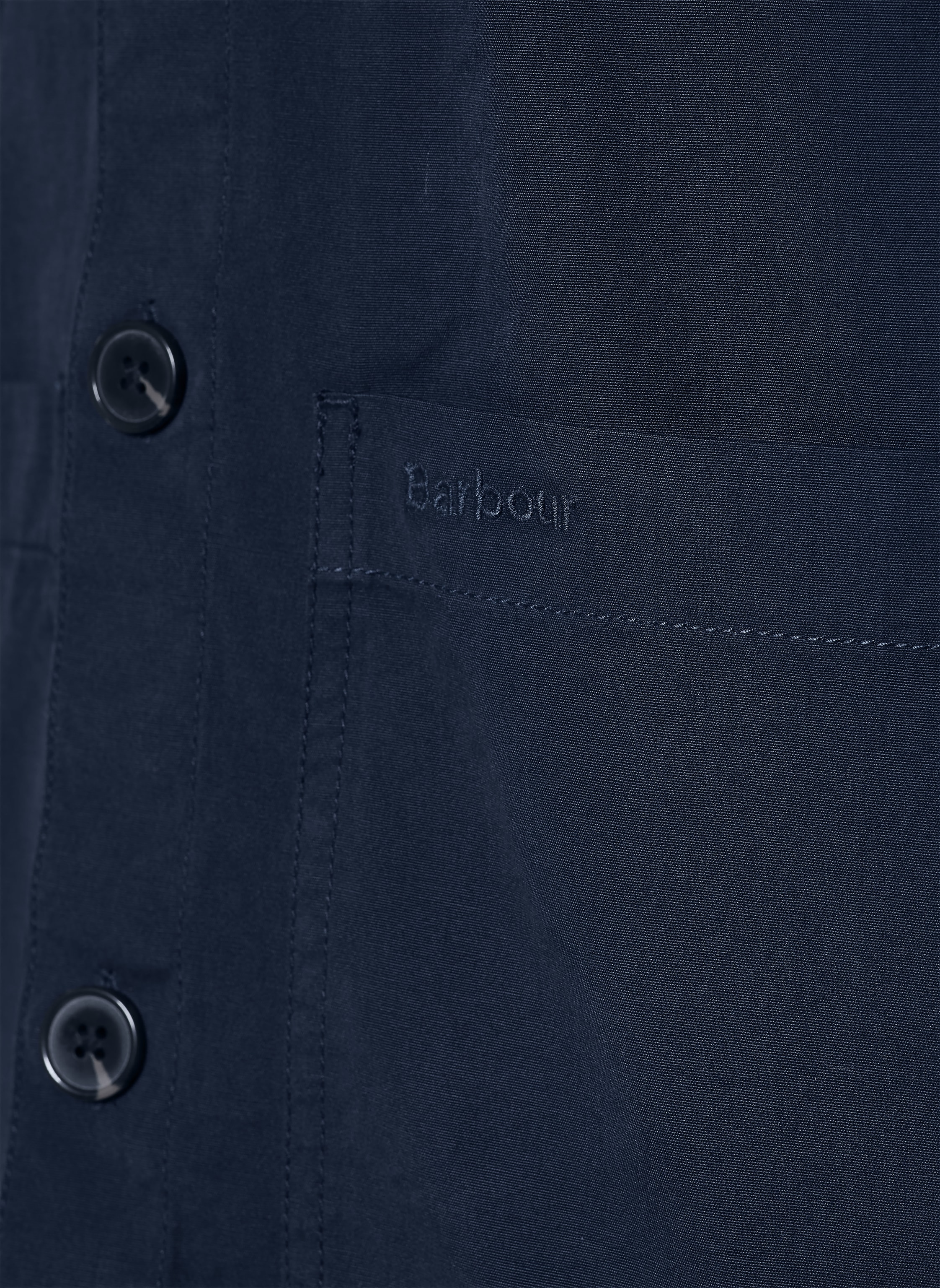 Thumbnail - Barbour Overshirt Cole blau