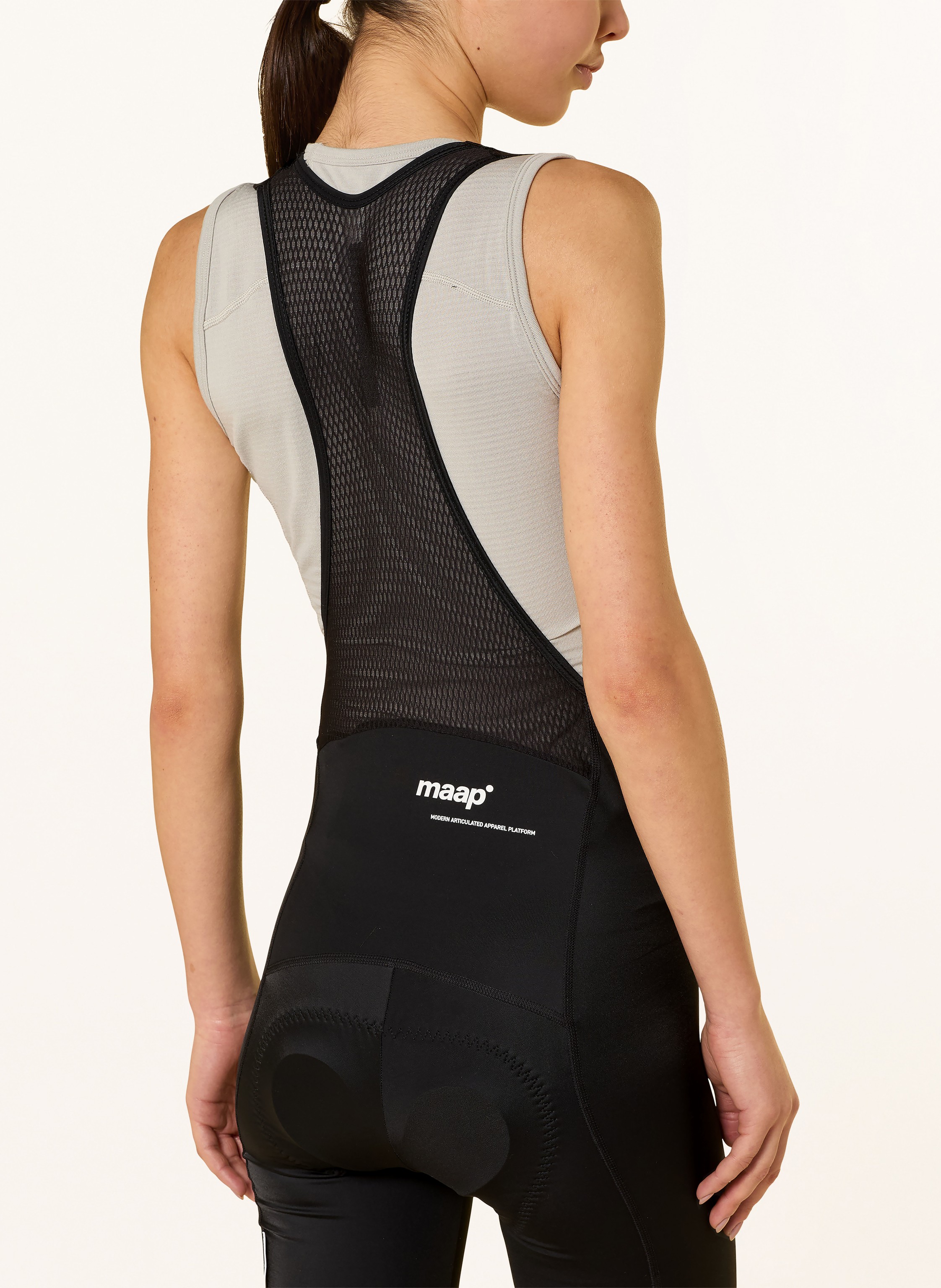 Thumbnail - Maap Radhose Training Bib 3.0 Mit Trägern Und Gepolstertem Einsatz schwarz