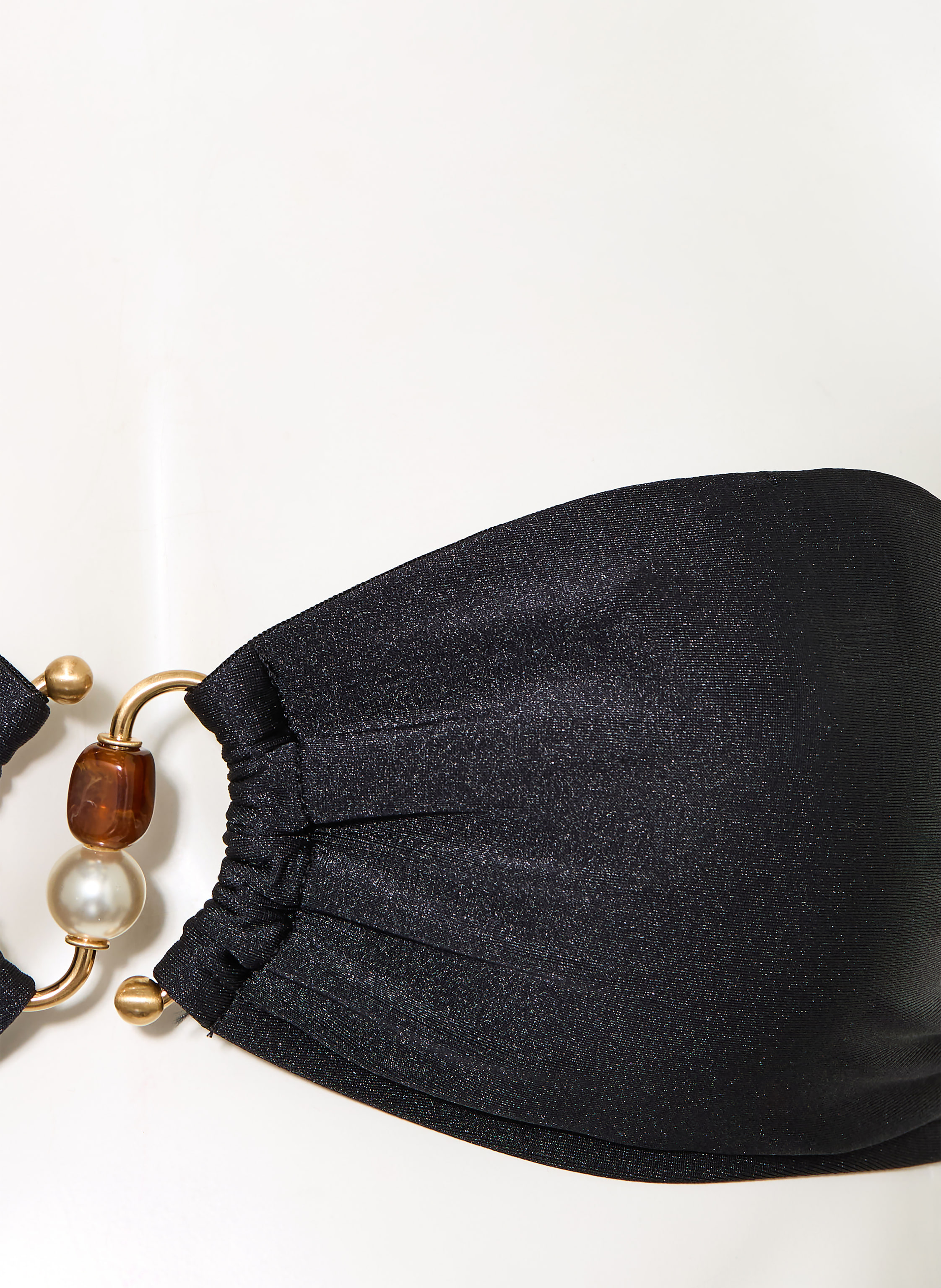 Thumbnail - Seafolly Bandeau-Bikini-Top Palermo schwarz